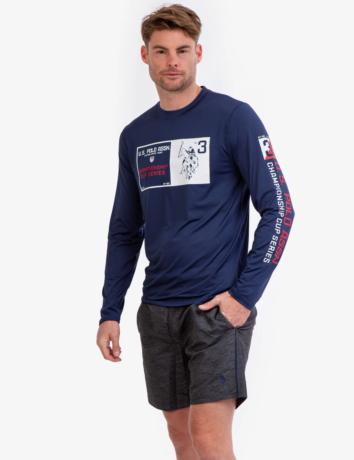 LONG SLEEVE GRAPHIC LOGO UV TOP - Image 10