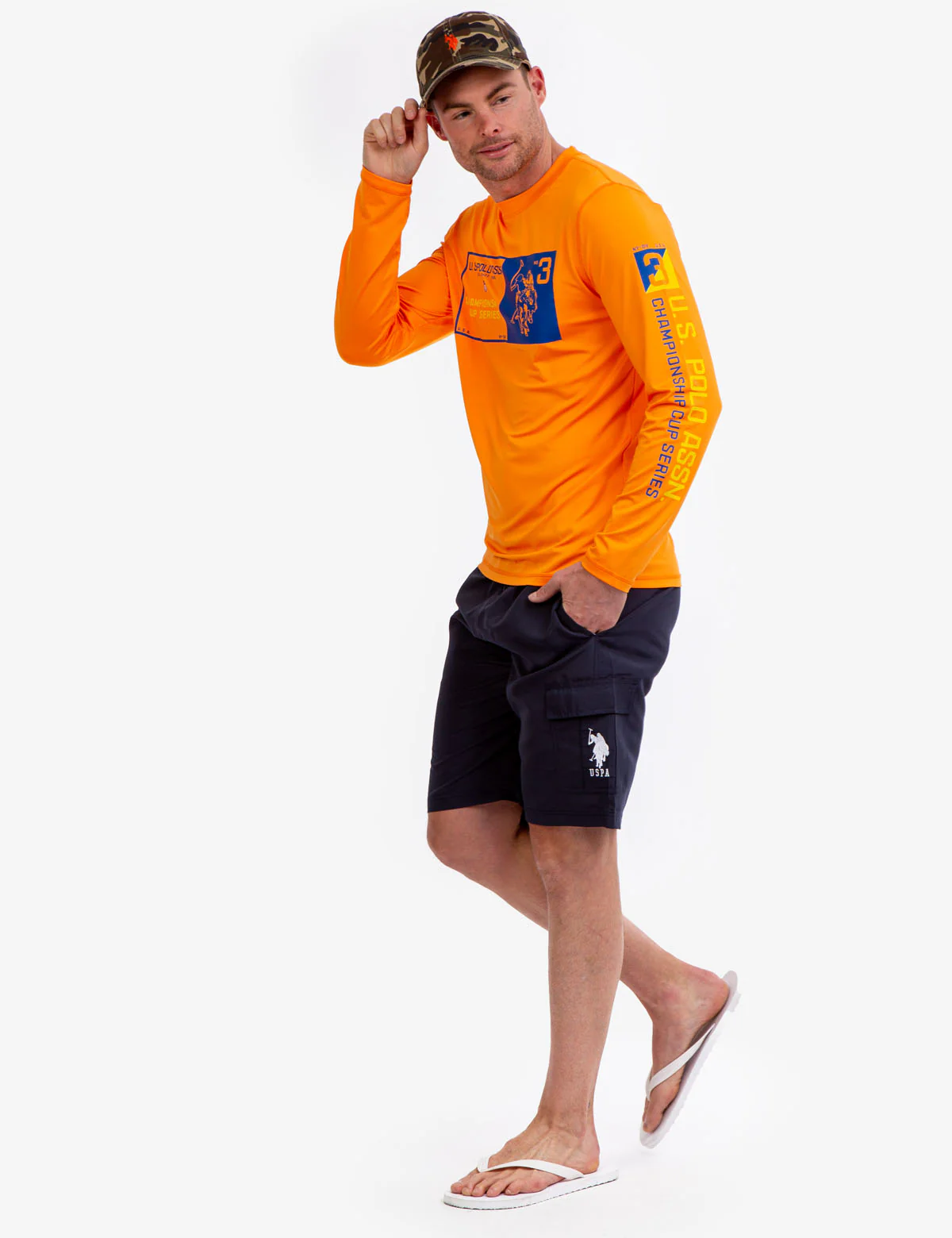 LONG SLEEVE GRAPHIC LOGO UV TOP - Image 11