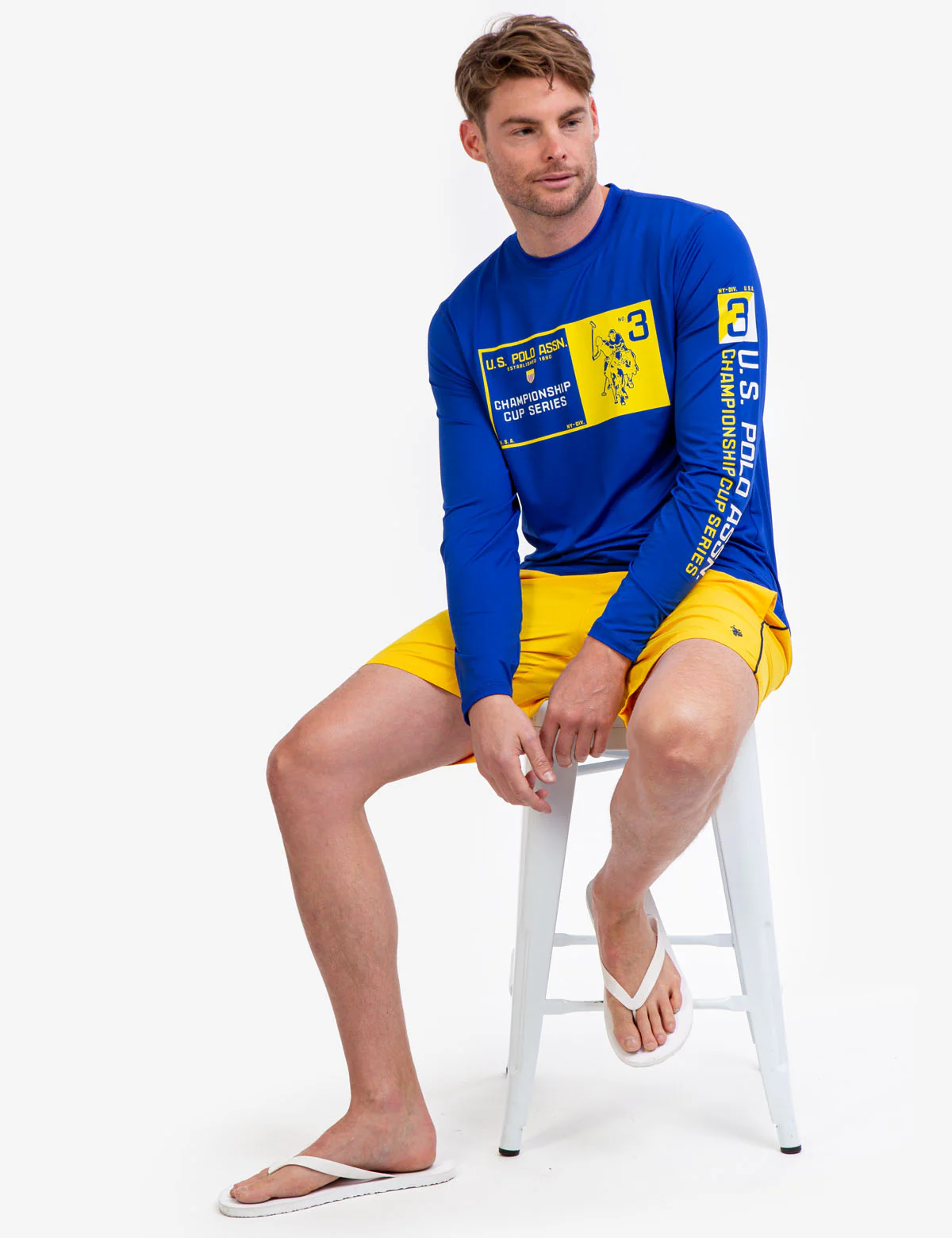 LONG SLEEVE GRAPHIC LOGO UV TOP - Image 5