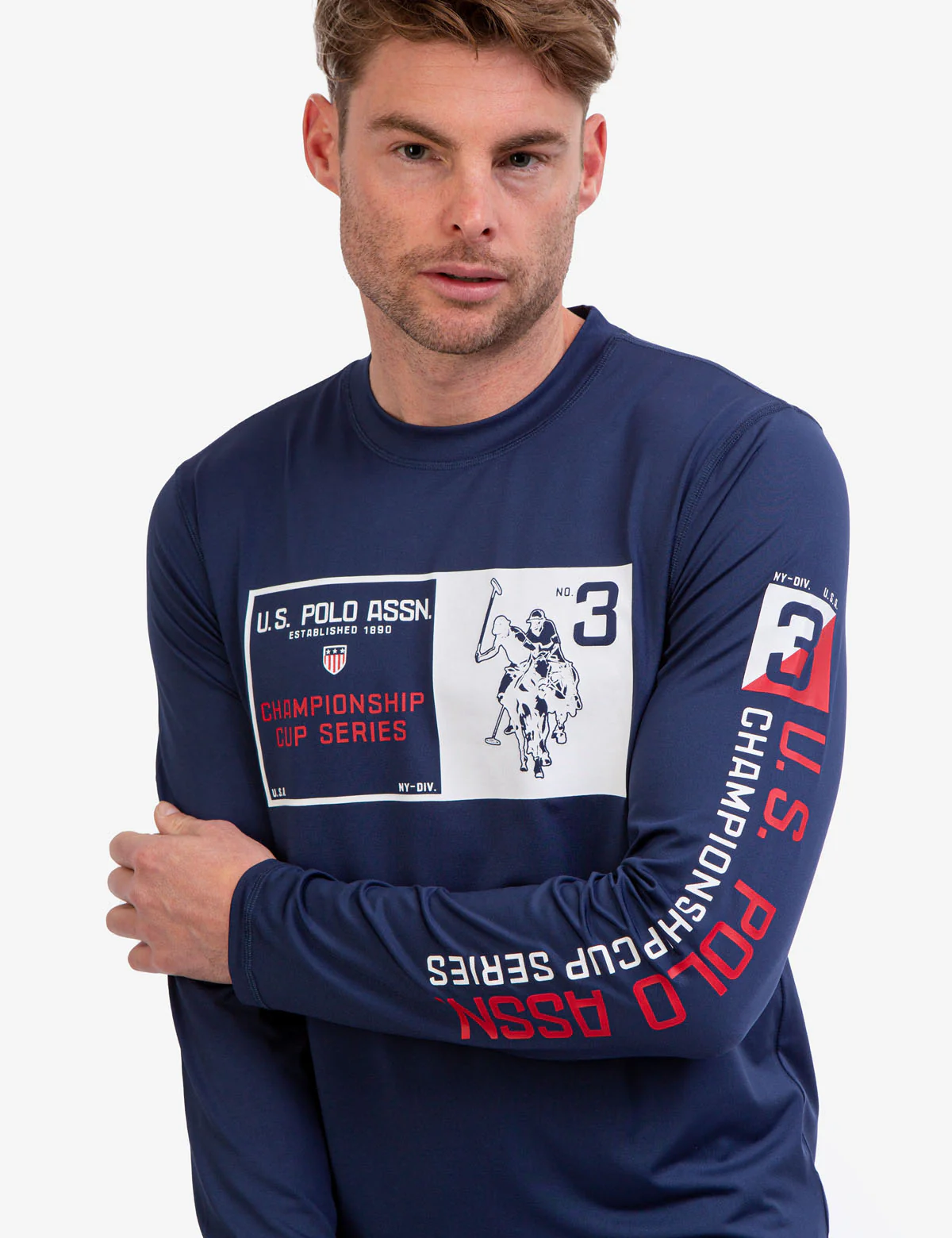 LONG SLEEVE GRAPHIC LOGO UV TOP - Image 6