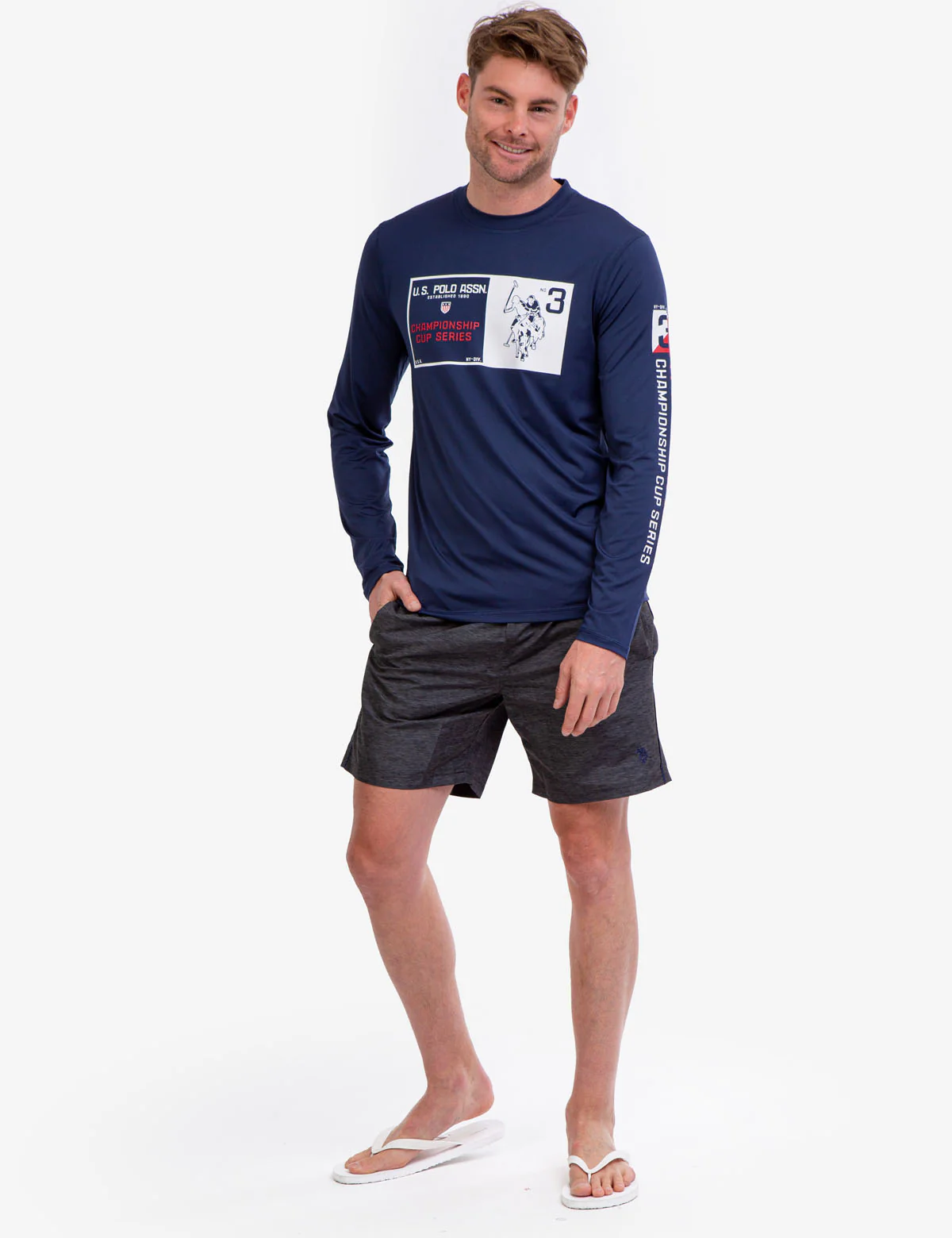 LONG SLEEVE GRAPHIC LOGO UV TOP - Image 7