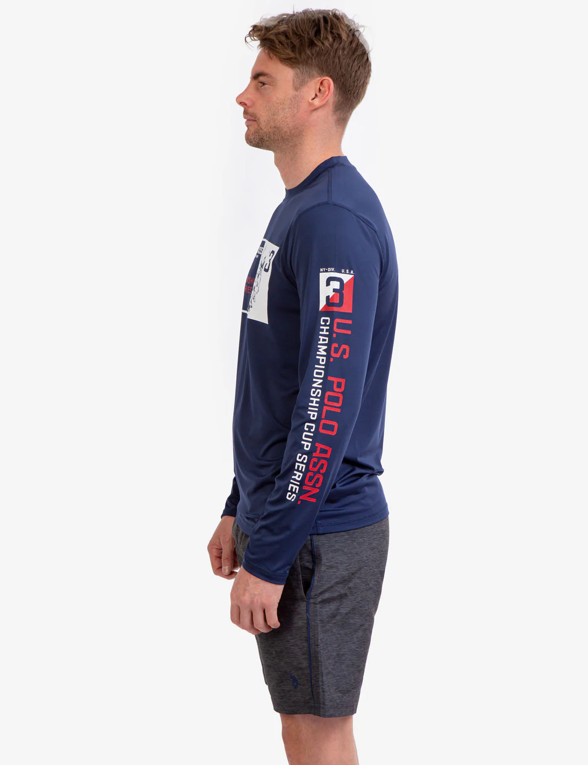 LONG SLEEVE GRAPHIC LOGO UV TOP - Image 8