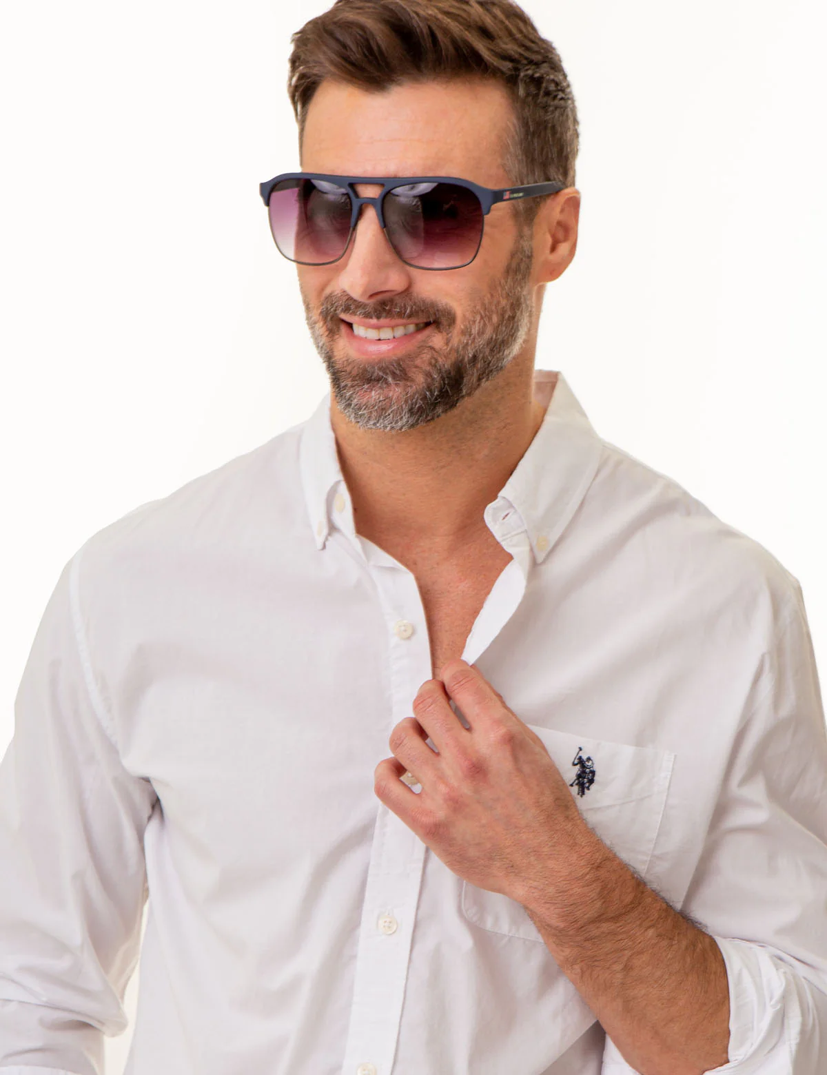 LONG SLEEVE MADRAS WOVEN SHIRT - Image 11