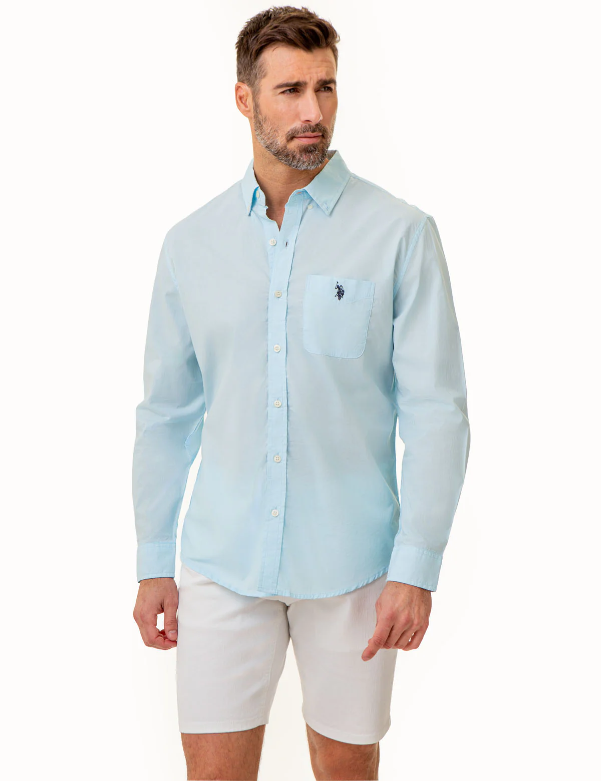 LONG SLEEVE MADRAS WOVEN SHIRT - Image 12