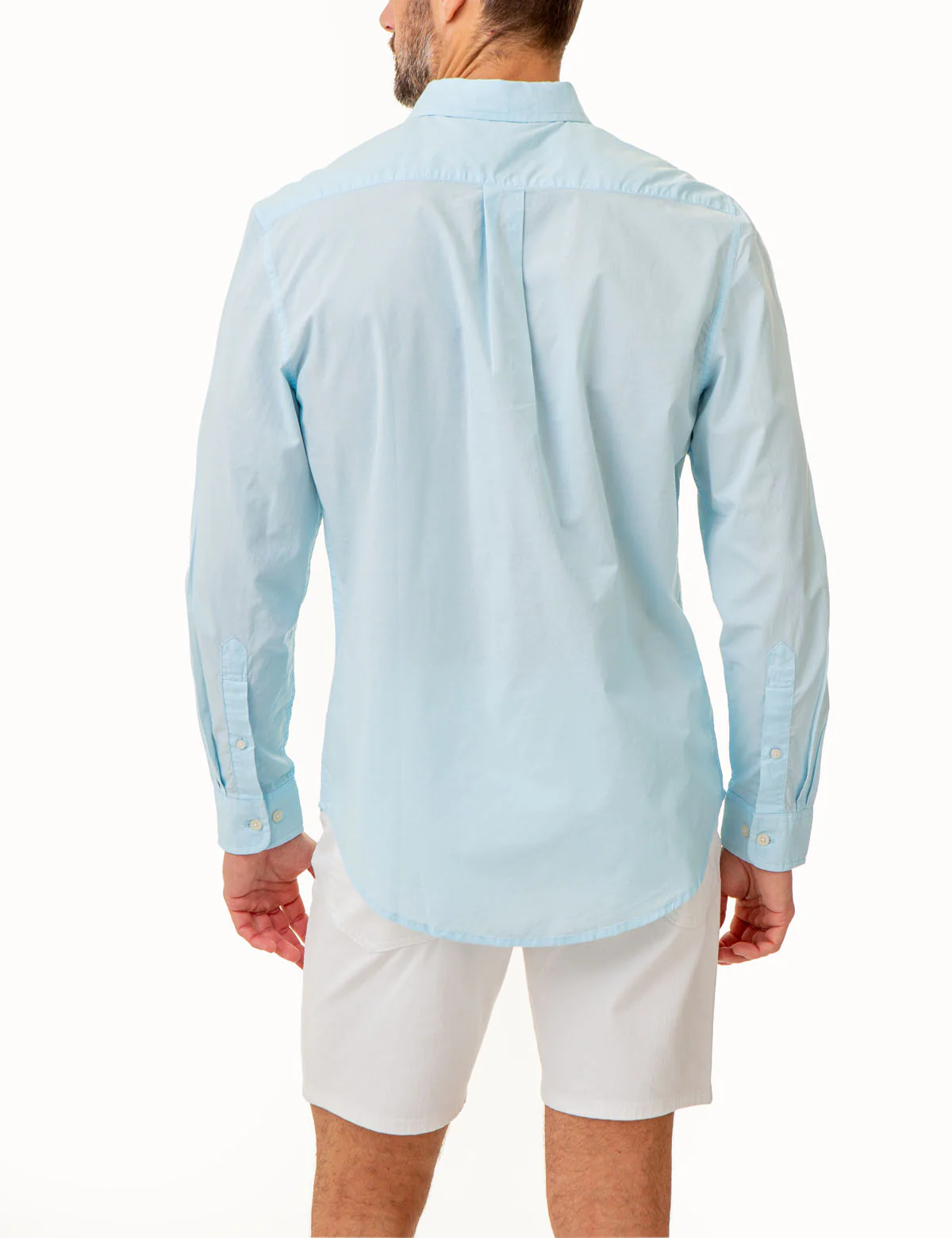 LONG SLEEVE MADRAS WOVEN SHIRT - Image 14