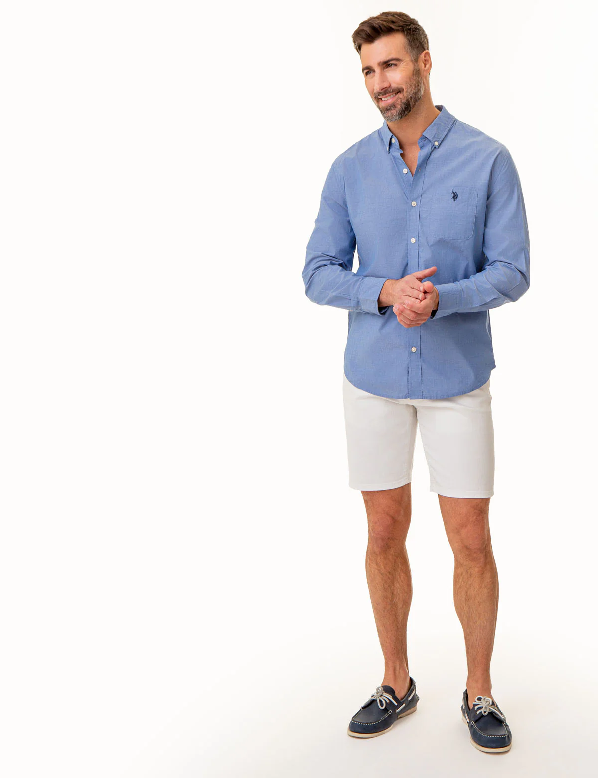 LONG SLEEVE MADRAS WOVEN SHIRT - Image 2