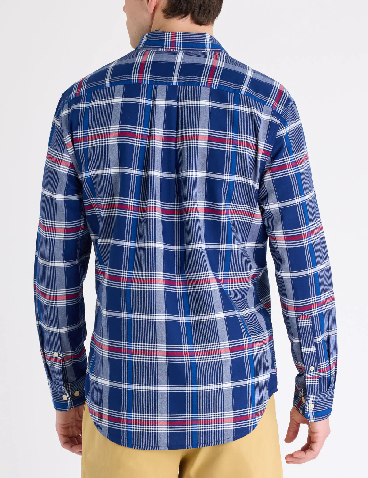 LONG SLEEVE PLAID OXFORD SHIRT - Image 6