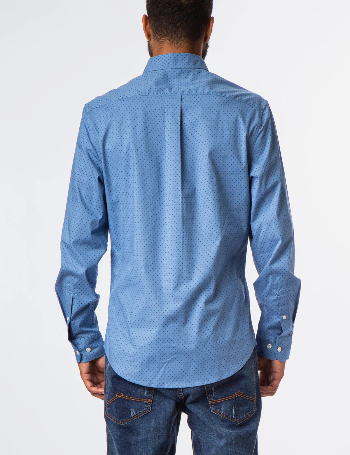 LONG SLEEVE DOT SHIRT - Image 2