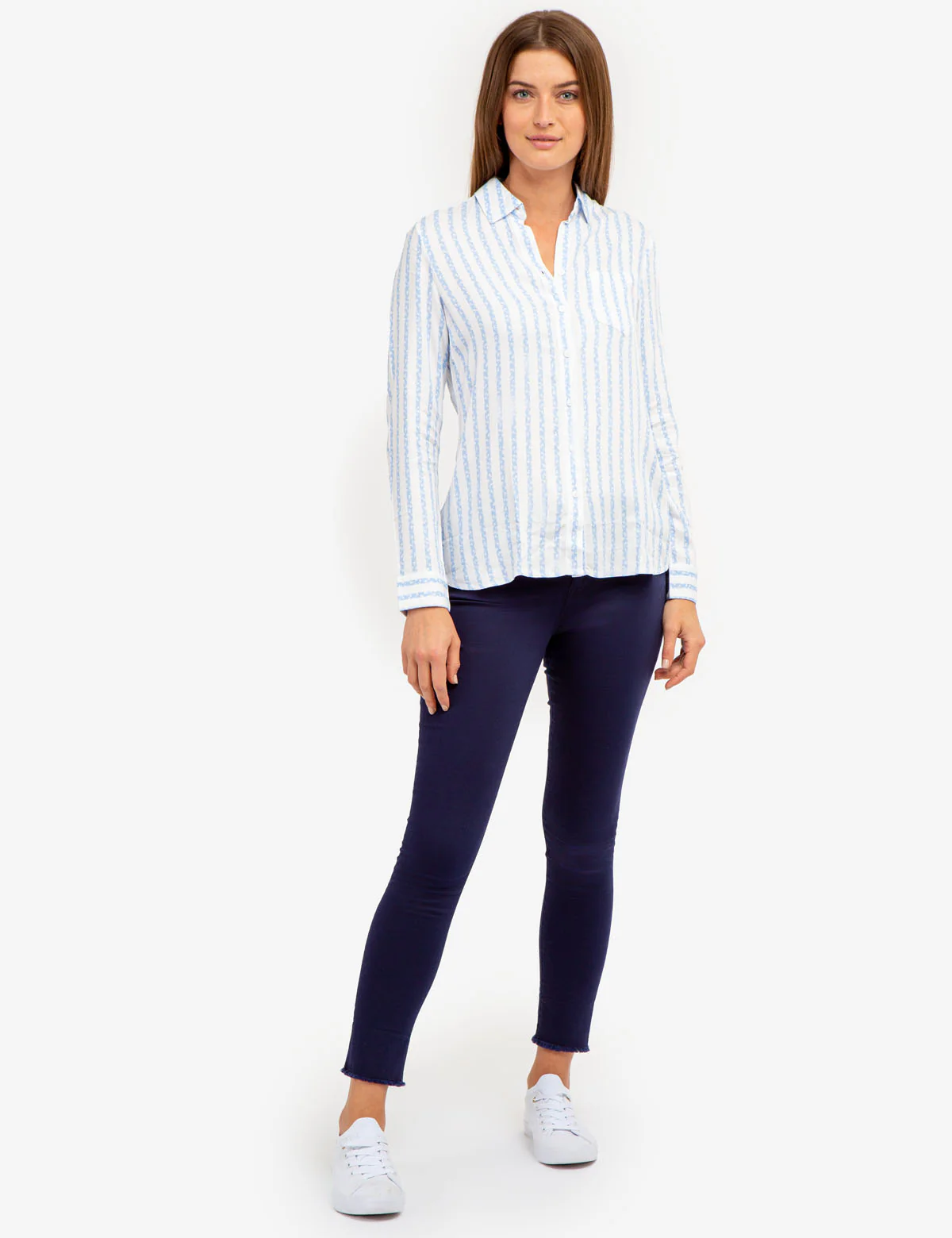 LONG SLEEVE PRINTED WOVEN SHIRT - Image 10