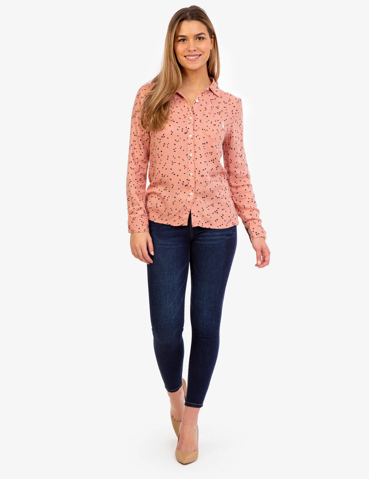 LONG SLEEVE PRINTED WOVEN SHIRT - Image 14