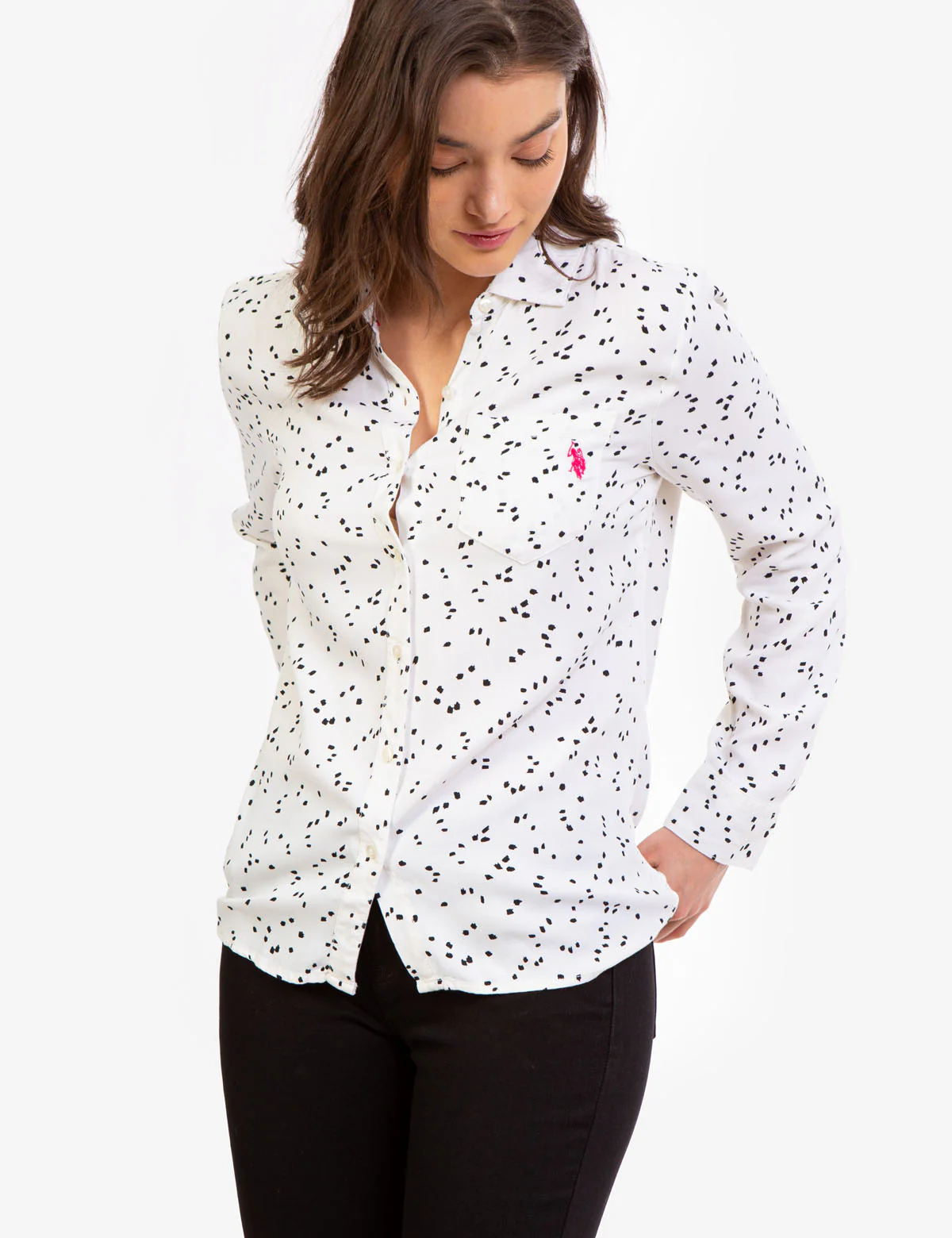 LONG SLEEVE PRINTED WOVEN SHIRT - Image 22