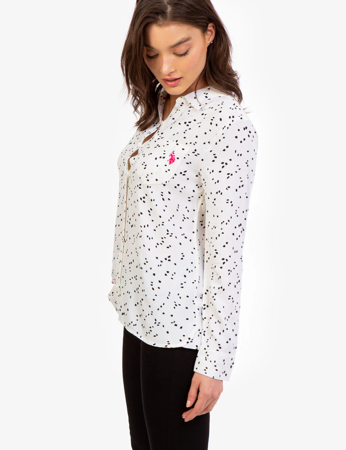 LONG SLEEVE PRINTED WOVEN SHIRT - Image 23