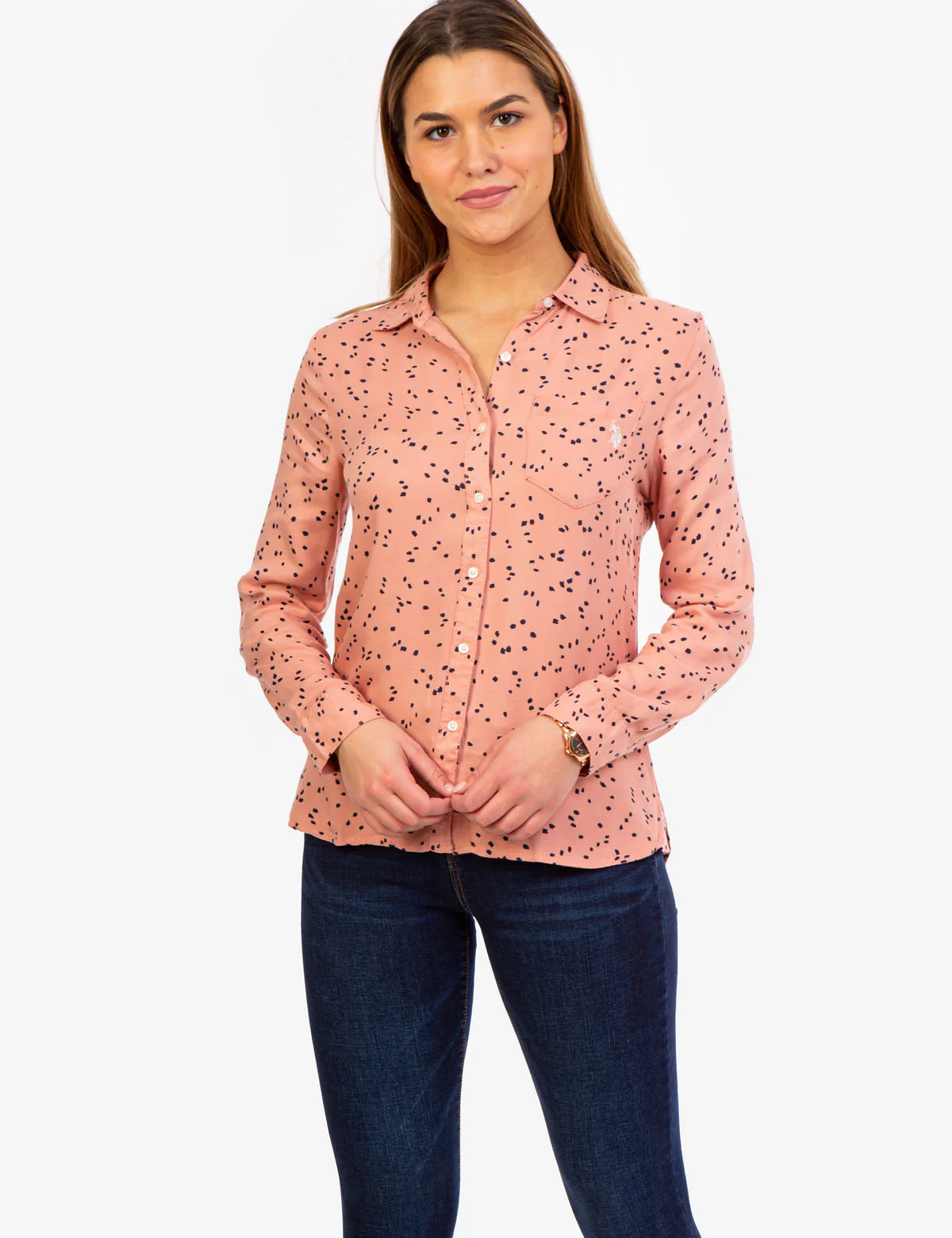 LONG SLEEVE PRINTED WOVEN SHIRT - Image 7