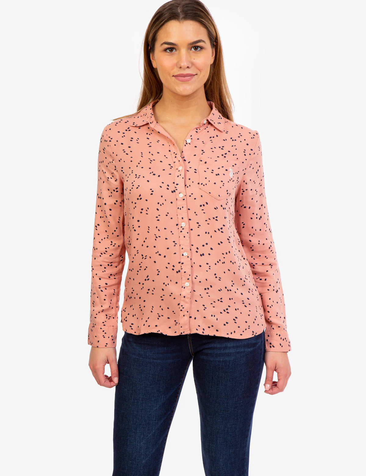 LONG SLEEVE PRINTED WOVEN SHIRT - Image 9