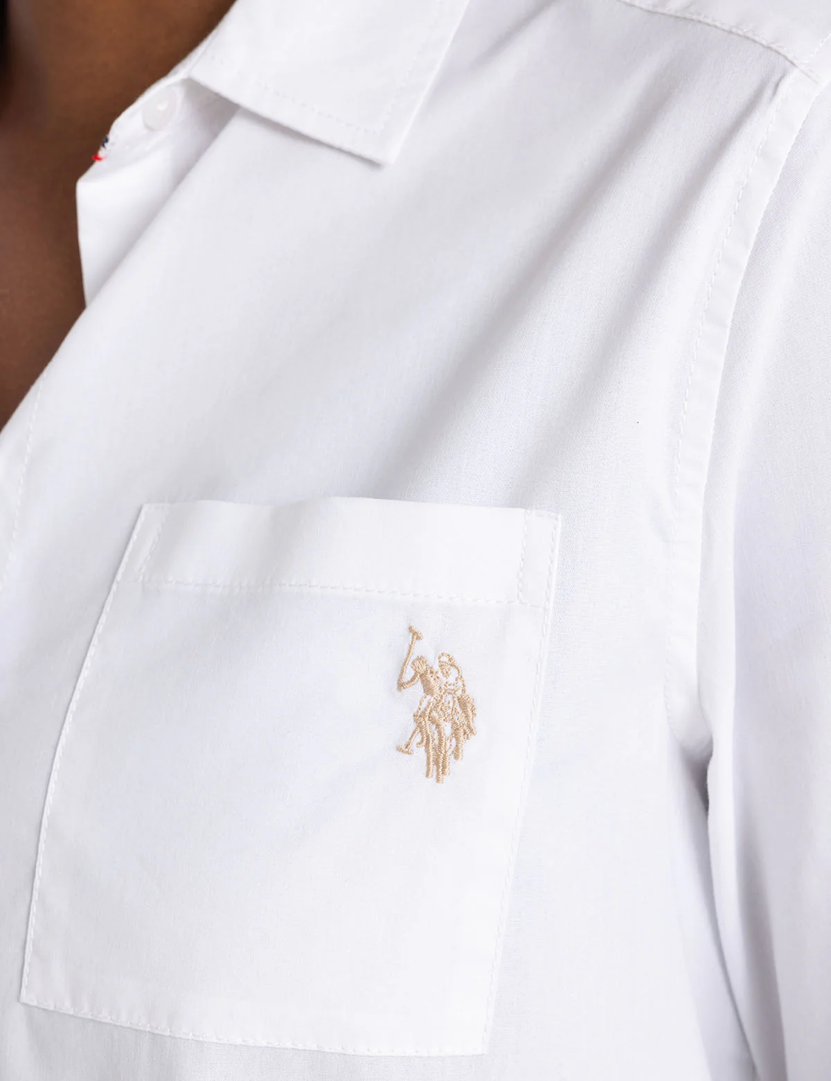LONG SLEEVE RELAXED POPLIN SHIRT - Image 8