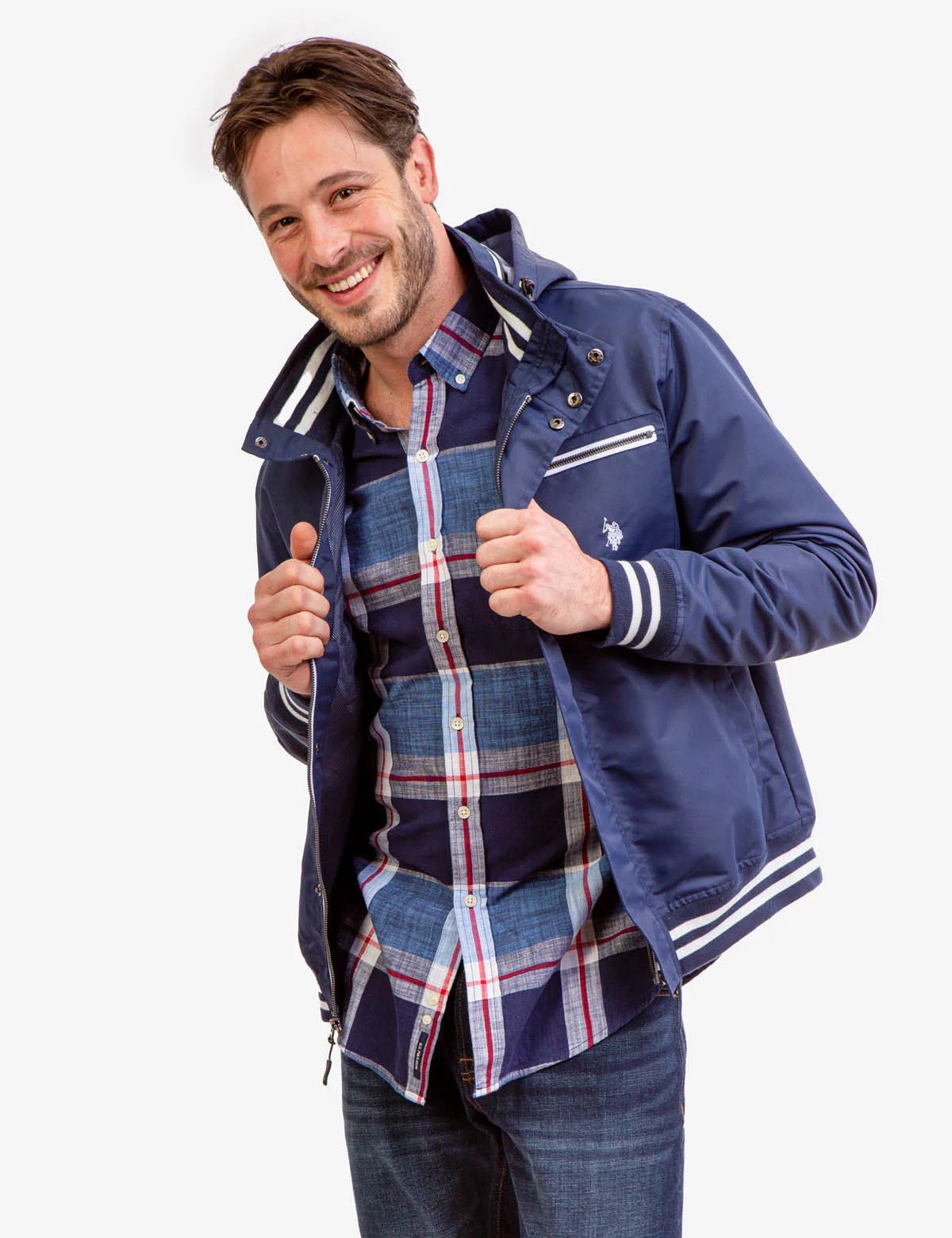 LONG SLEEVE SLUB PLAID SHIRT - Image 6