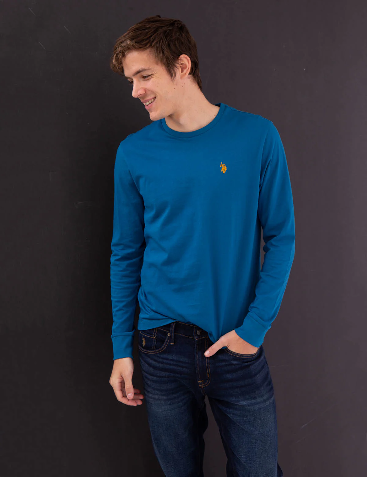 LONG SLEEVE SOLID T-SHIRT