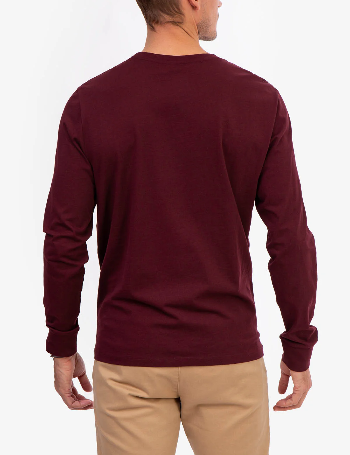 LONG SLEEVE SOLID T-SHIRT - Image 13