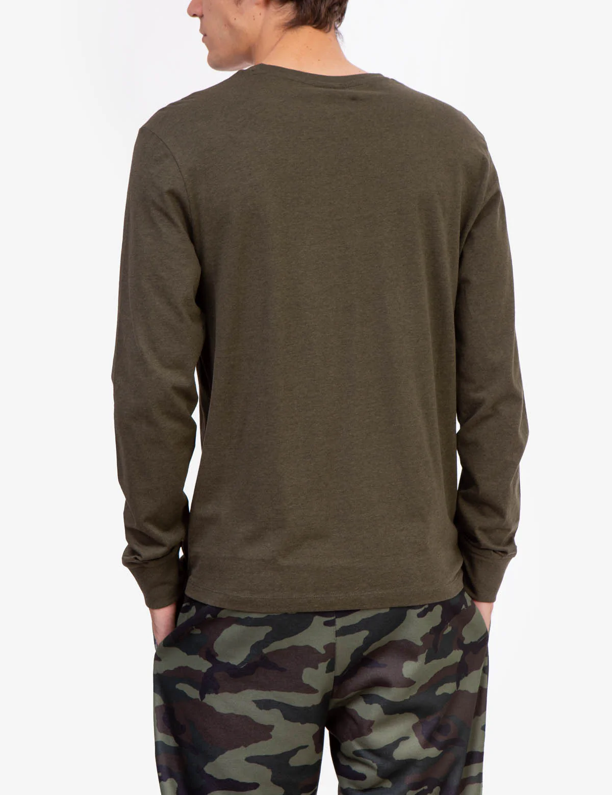 LONG SLEEVE SOLID T-SHIRT - Image 9
