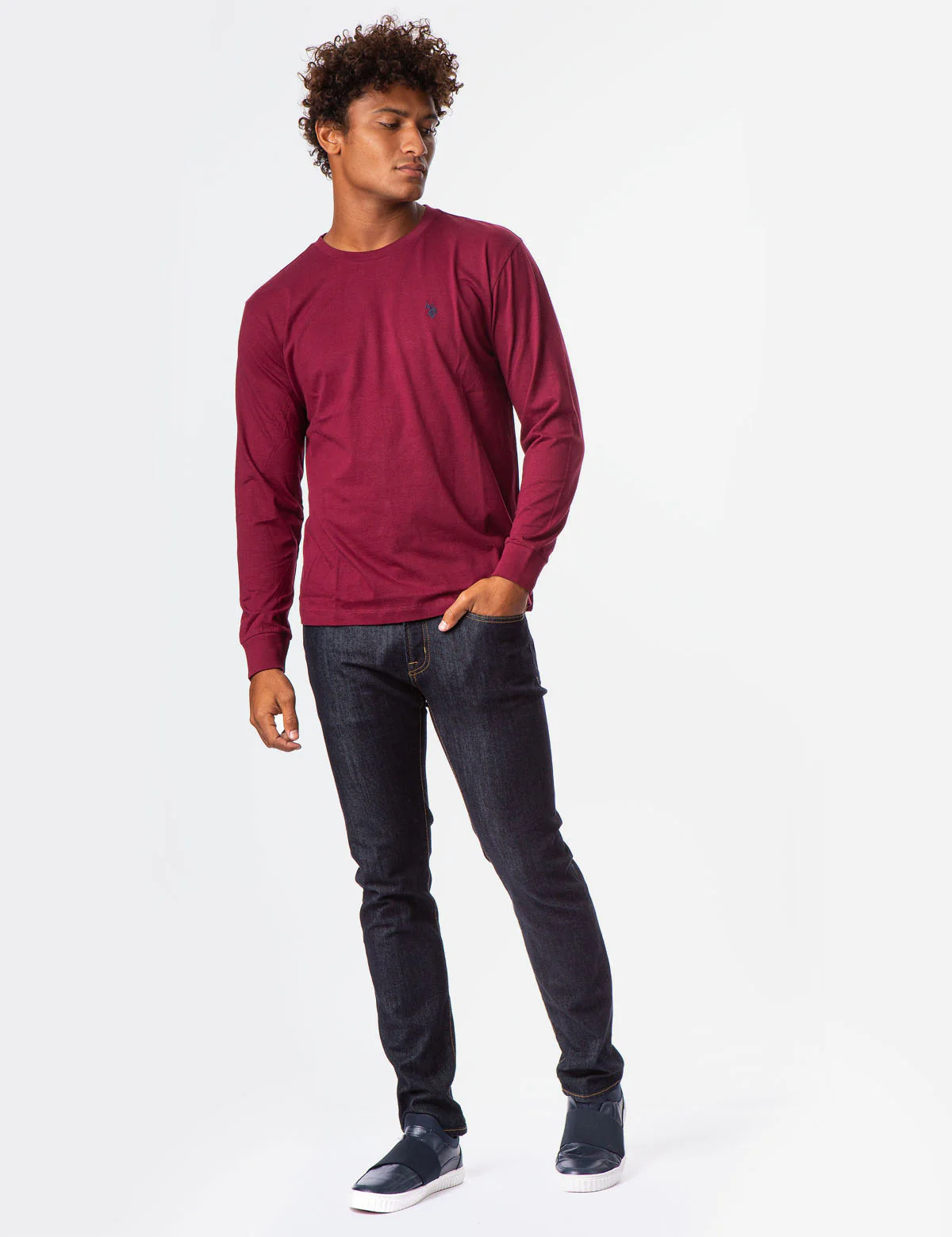 LONG SLEEVE SOLID T-SHIRT - Image 14