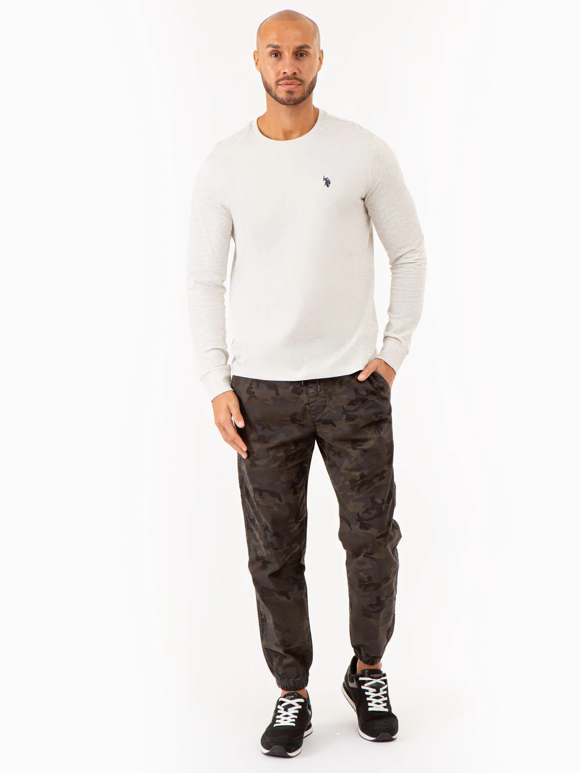 LONG SLEEVE SOLID T-SHIRT - Image 2