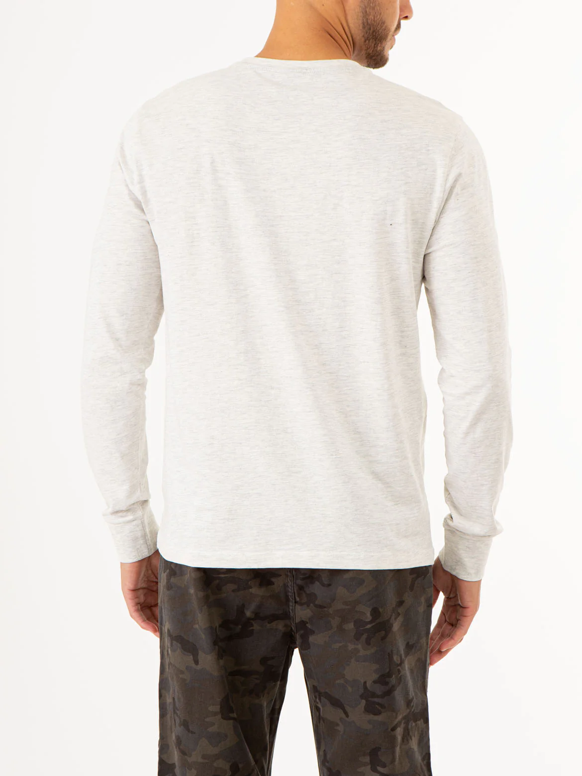 LONG SLEEVE SOLID T-SHIRT - Image 4