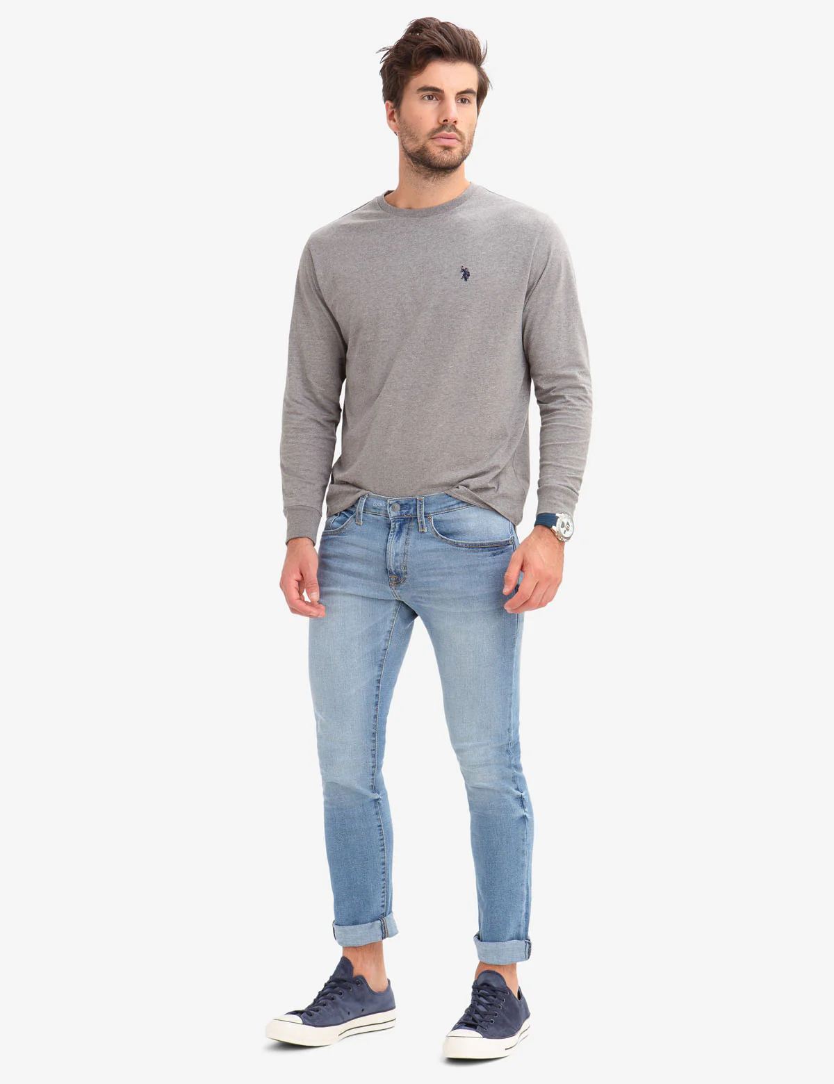 LONG SLEEVE SOLID T-SHIRT - Image 23