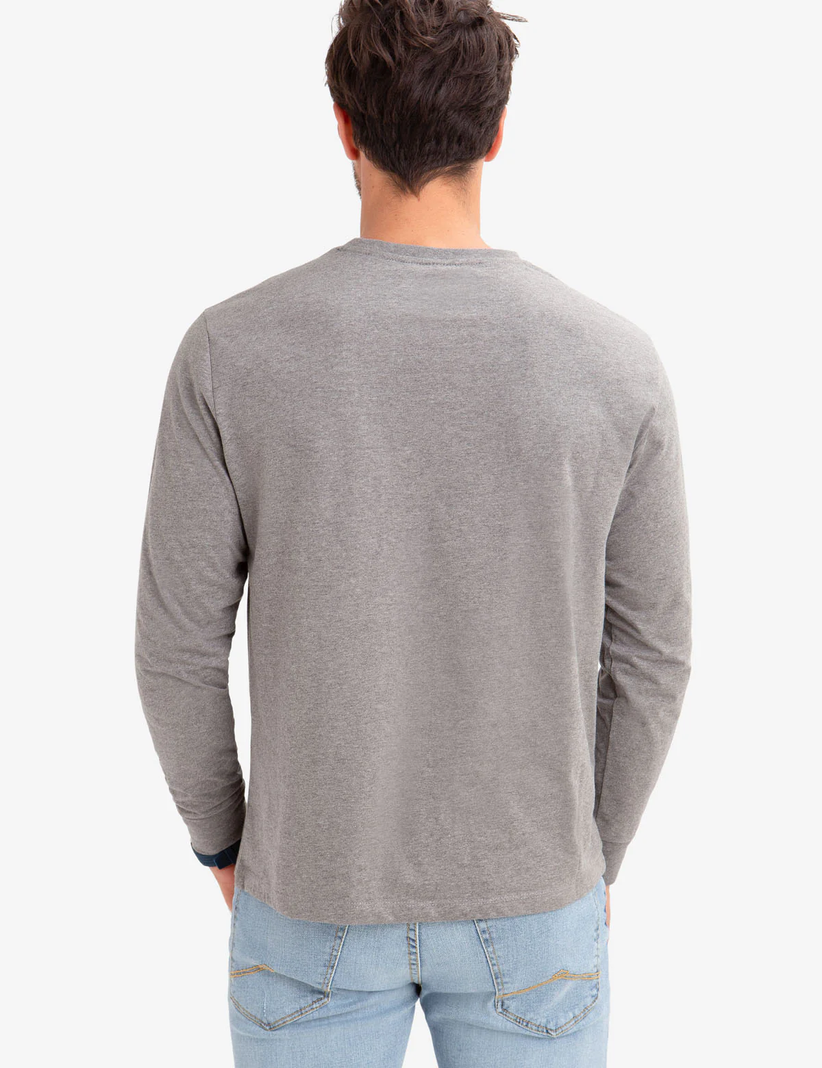 LONG SLEEVE SOLID T-SHIRT - Image 25