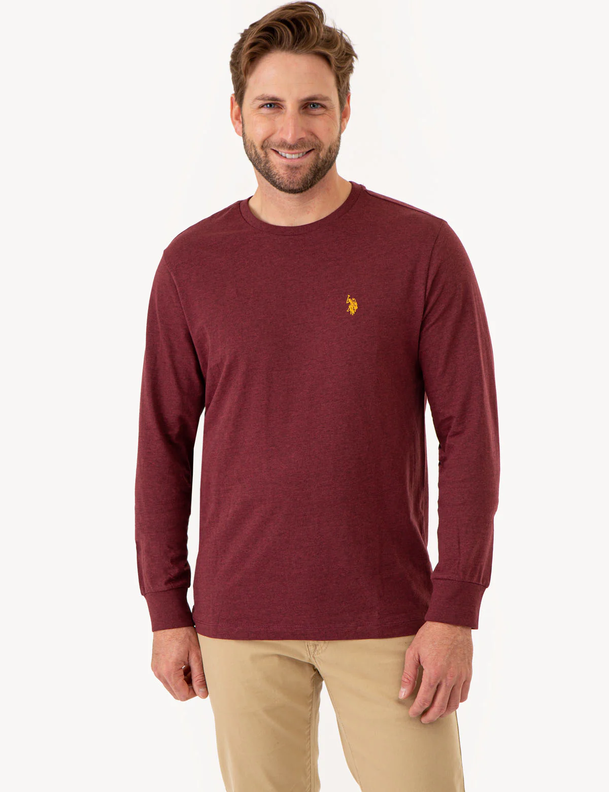 LONG SLEEVE SOLID T-SHIRT