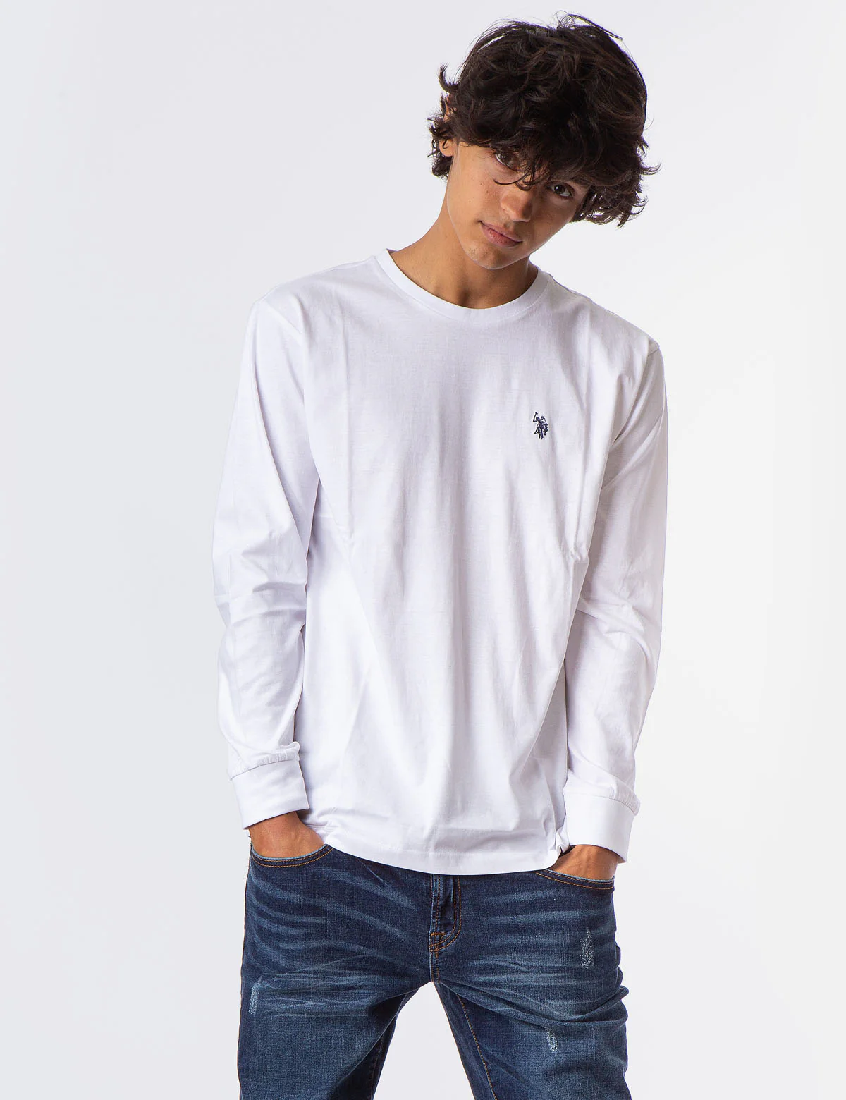 LONG SLEEVE SOLID T-SHIRT - Image 4