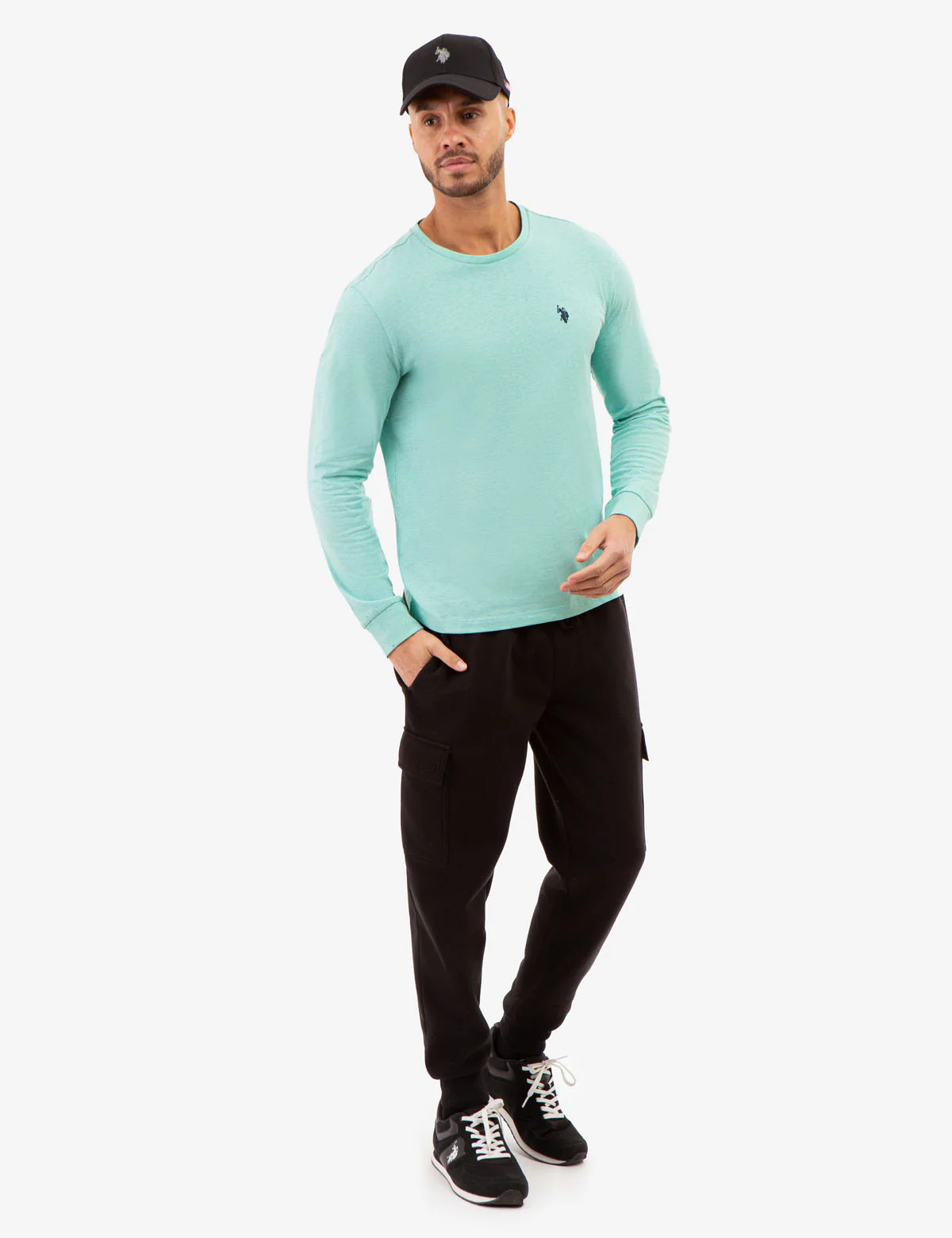 LONG SLEEVE SOLID T-SHIRT - Image 2