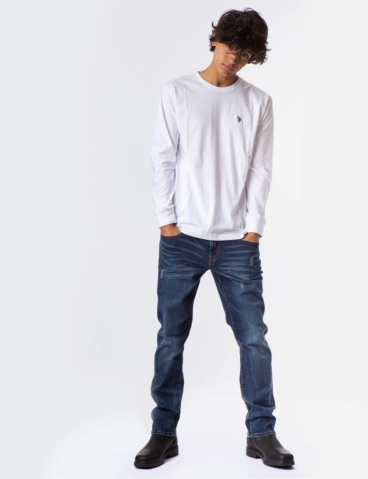 LONG SLEEVE SOLID T-SHIRT - Image 5
