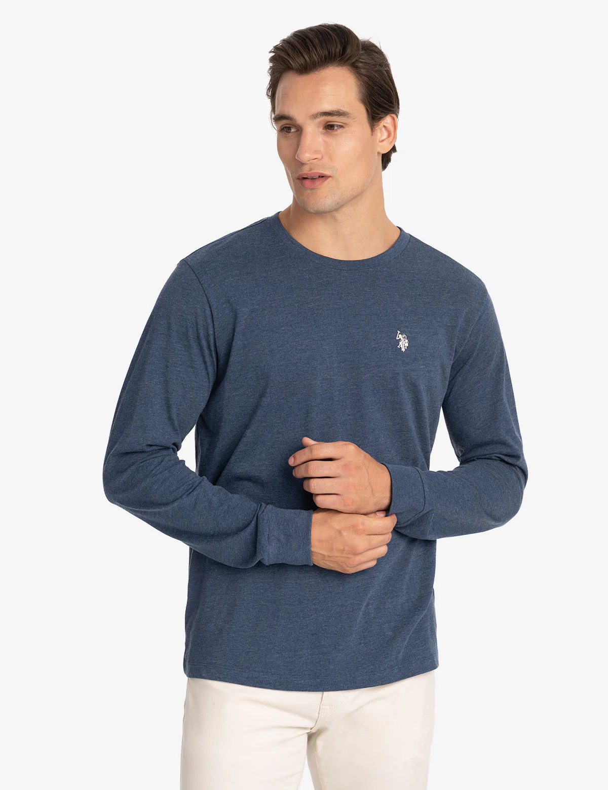 LONG SLEEVE SOLID T-SHIRT