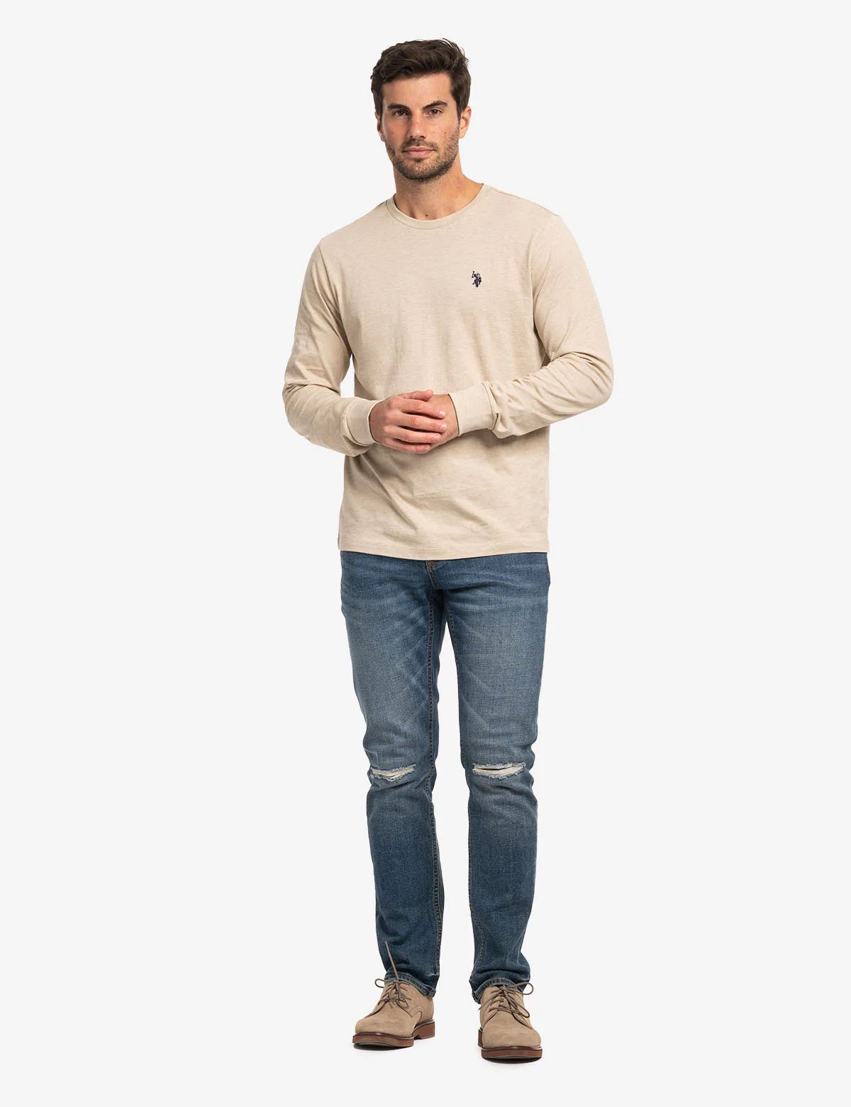 LONG SLEEVE SOLID T-SHIRT - Image 10