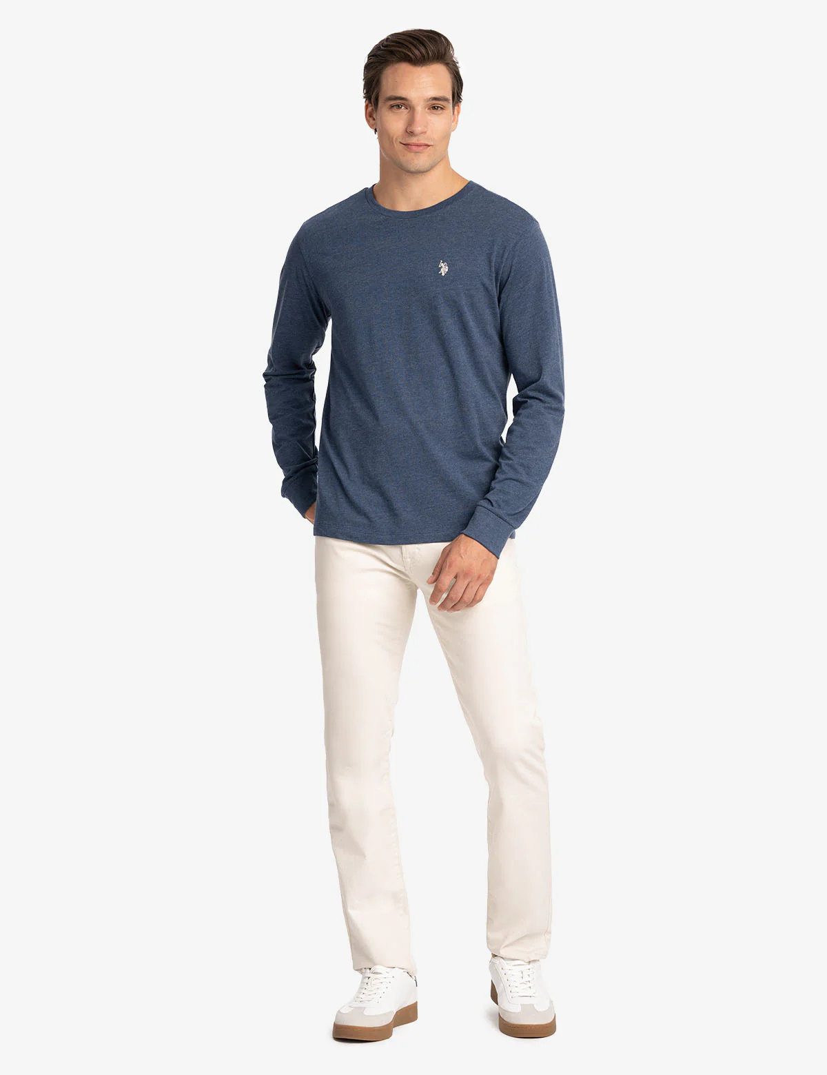 LONG SLEEVE SOLID T-SHIRT - Image 4