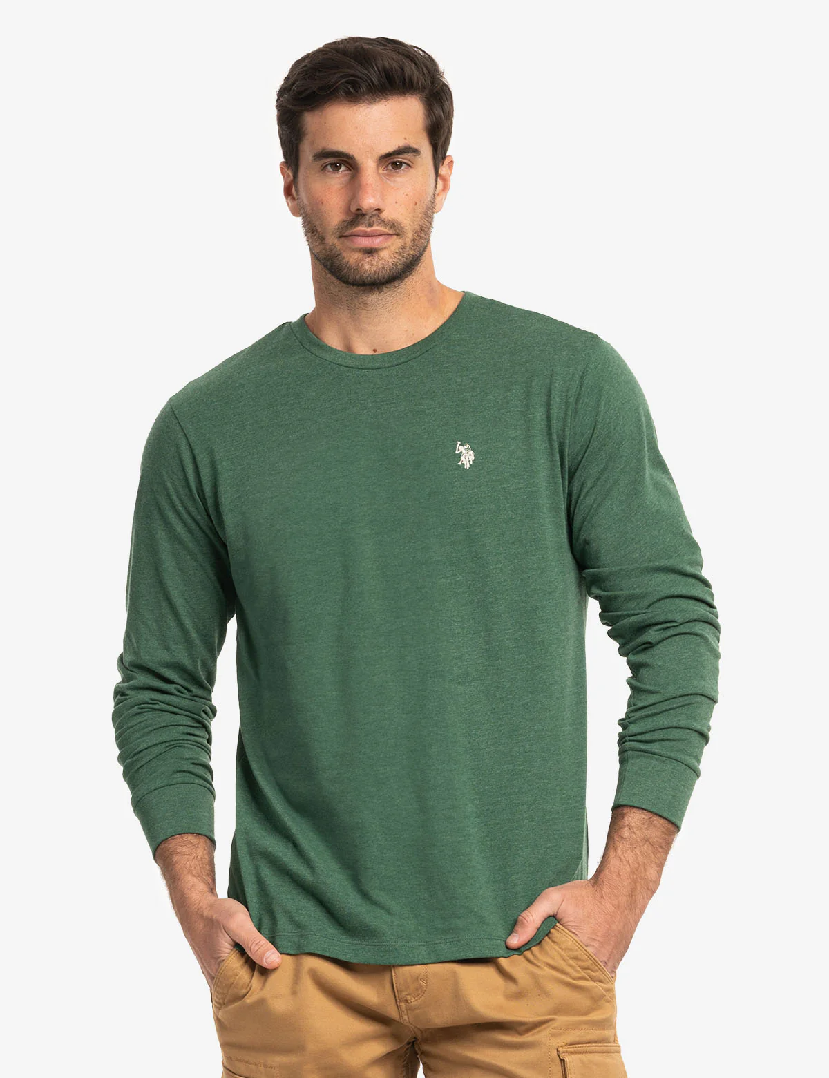 LONG SLEEVE SOLID T-SHIRT - Image 5