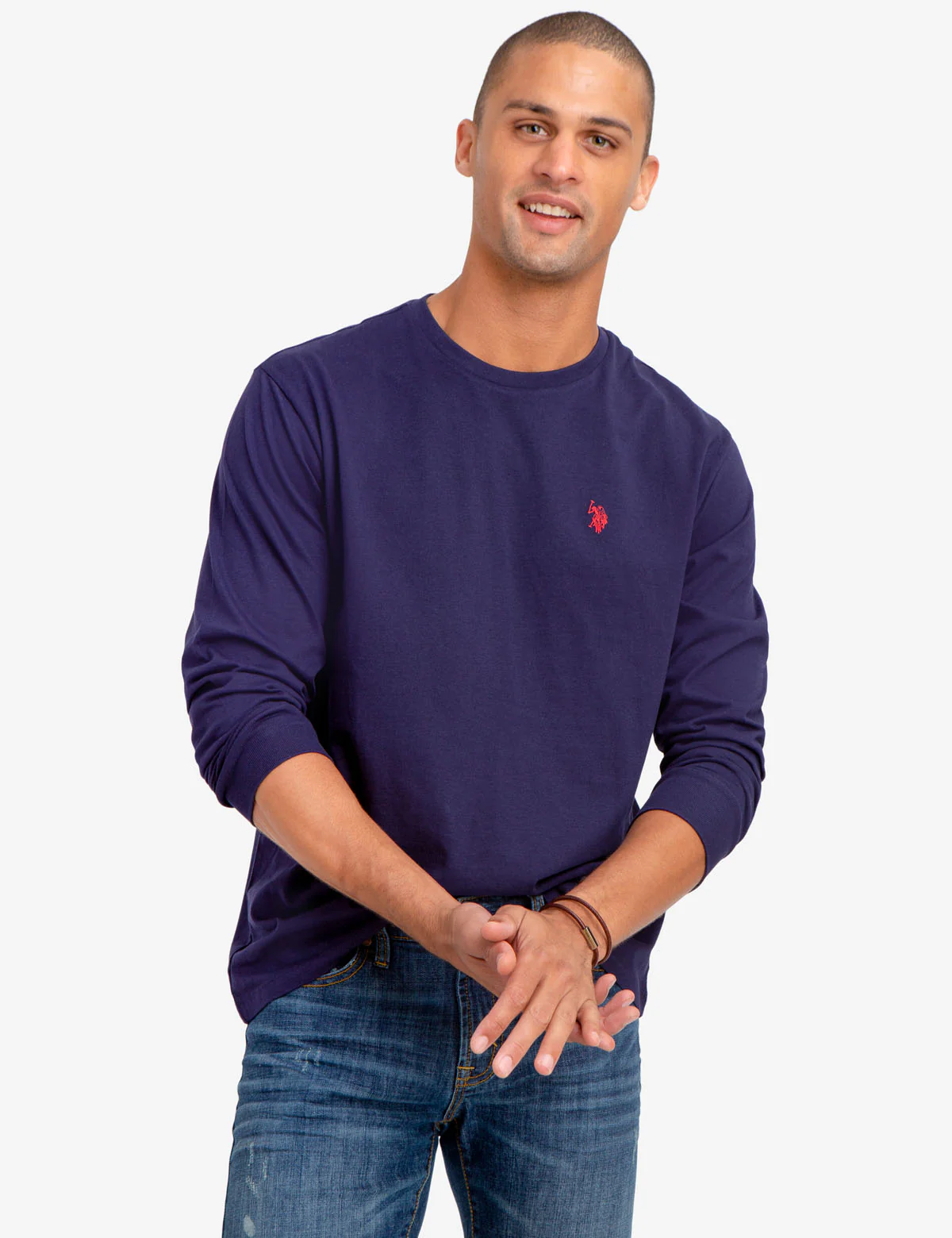 LONG SLEEVE SOLID T-SHIRT - Image 5