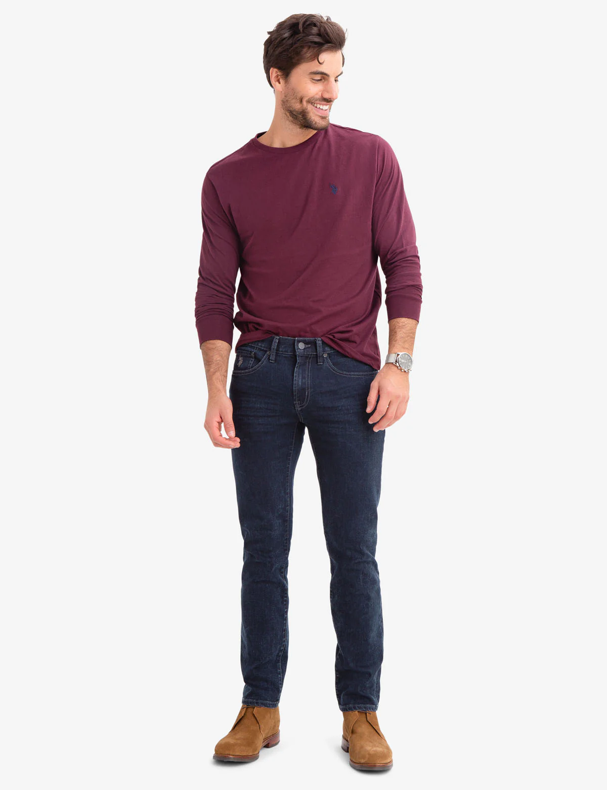 LONG SLEEVE SOLID T-SHIRT - Image 9