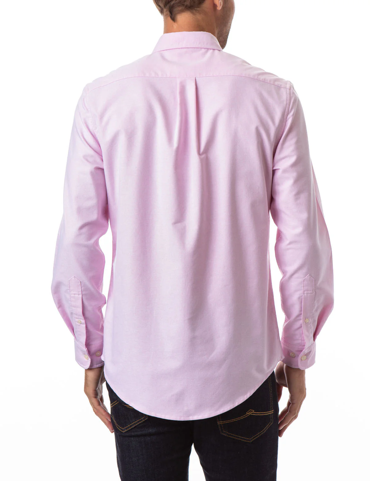LONG SLEEVE STRETCH OXFORD SHIRT - Image 4