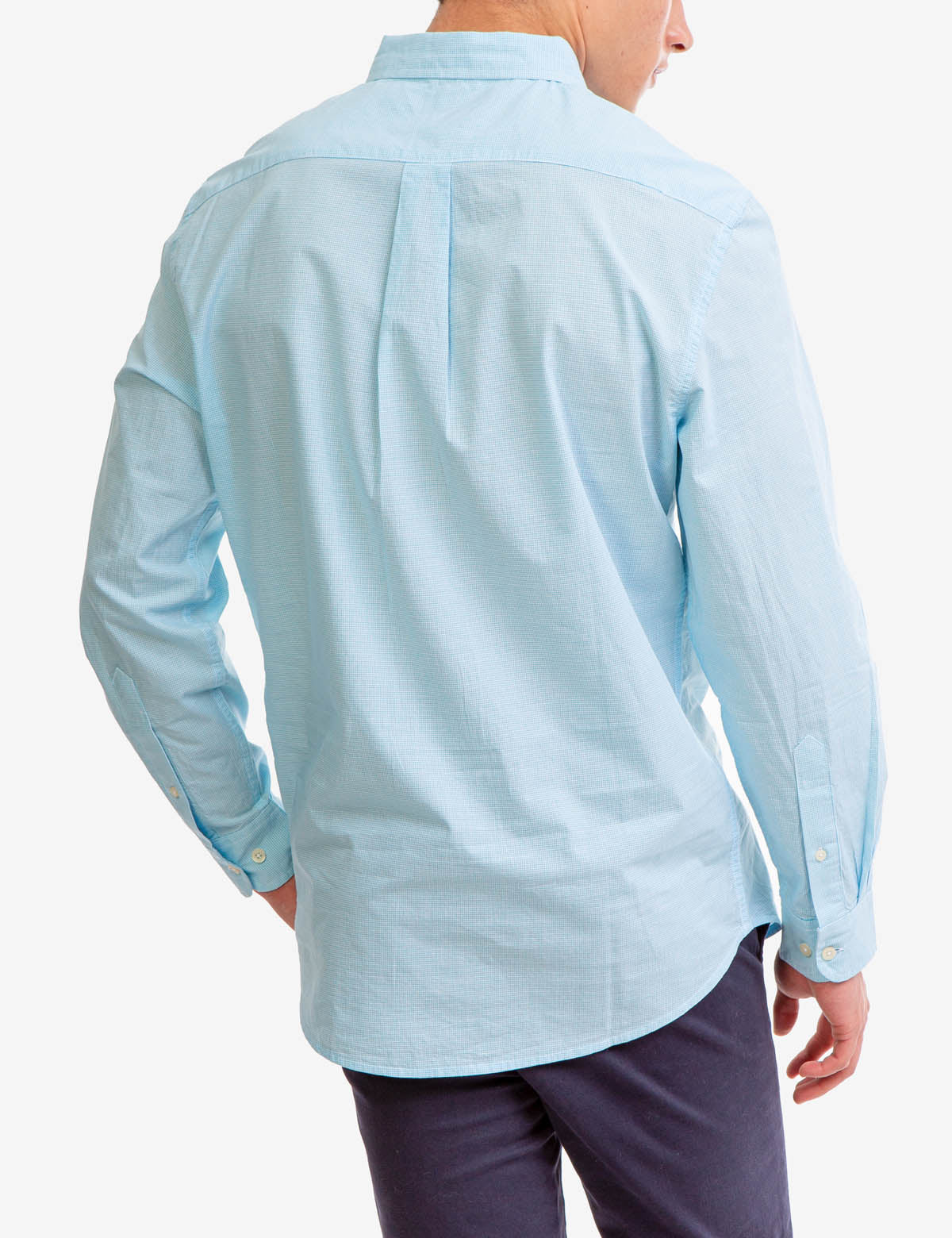 LONG SLEEVE STRETCH POPLIN SHIRT - Image 12