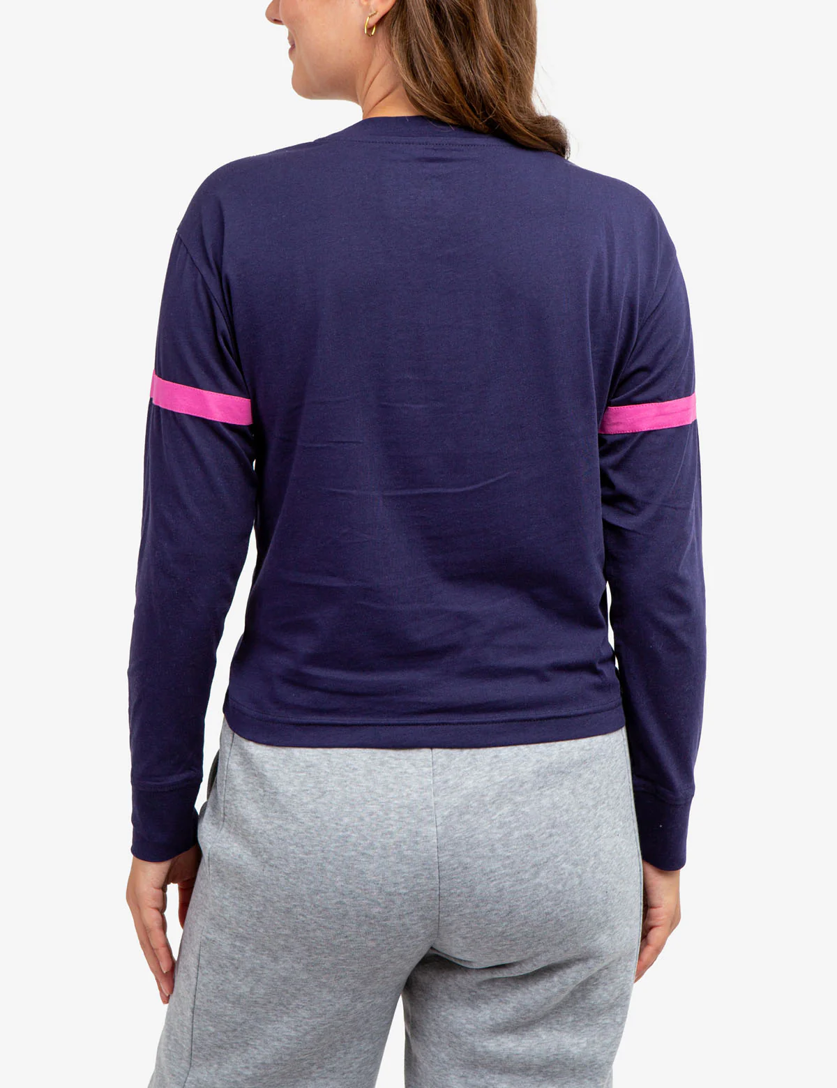 LONG SLEEVE USPA APPLIQUE CROPPED T-SHIRT - Image 13