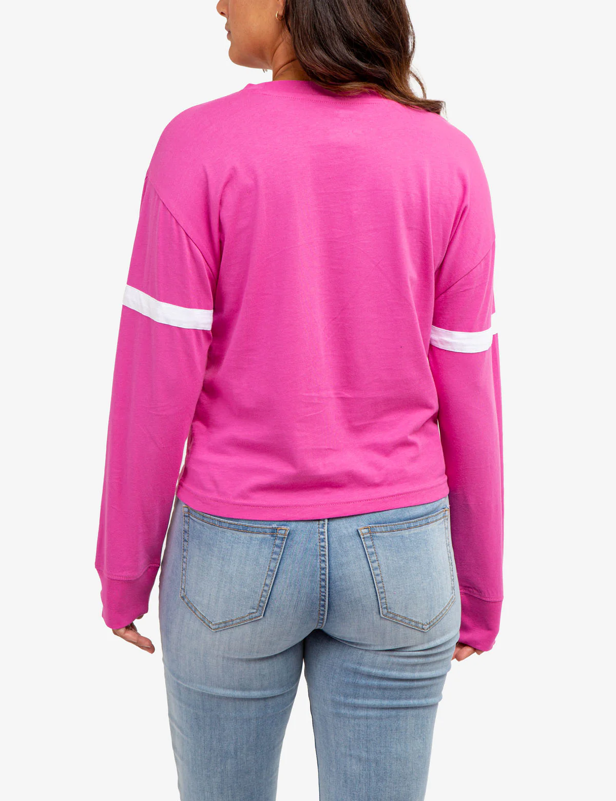 LONG SLEEVE USPA APPLIQUE CROPPED T-SHIRT - Image 18