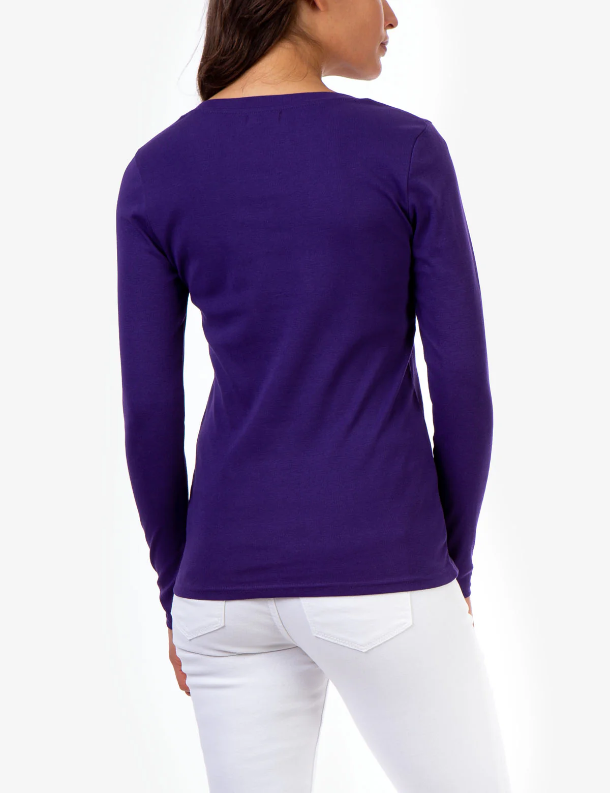 LONG SLEEVE V-NECK T-SHIRT - Image 11