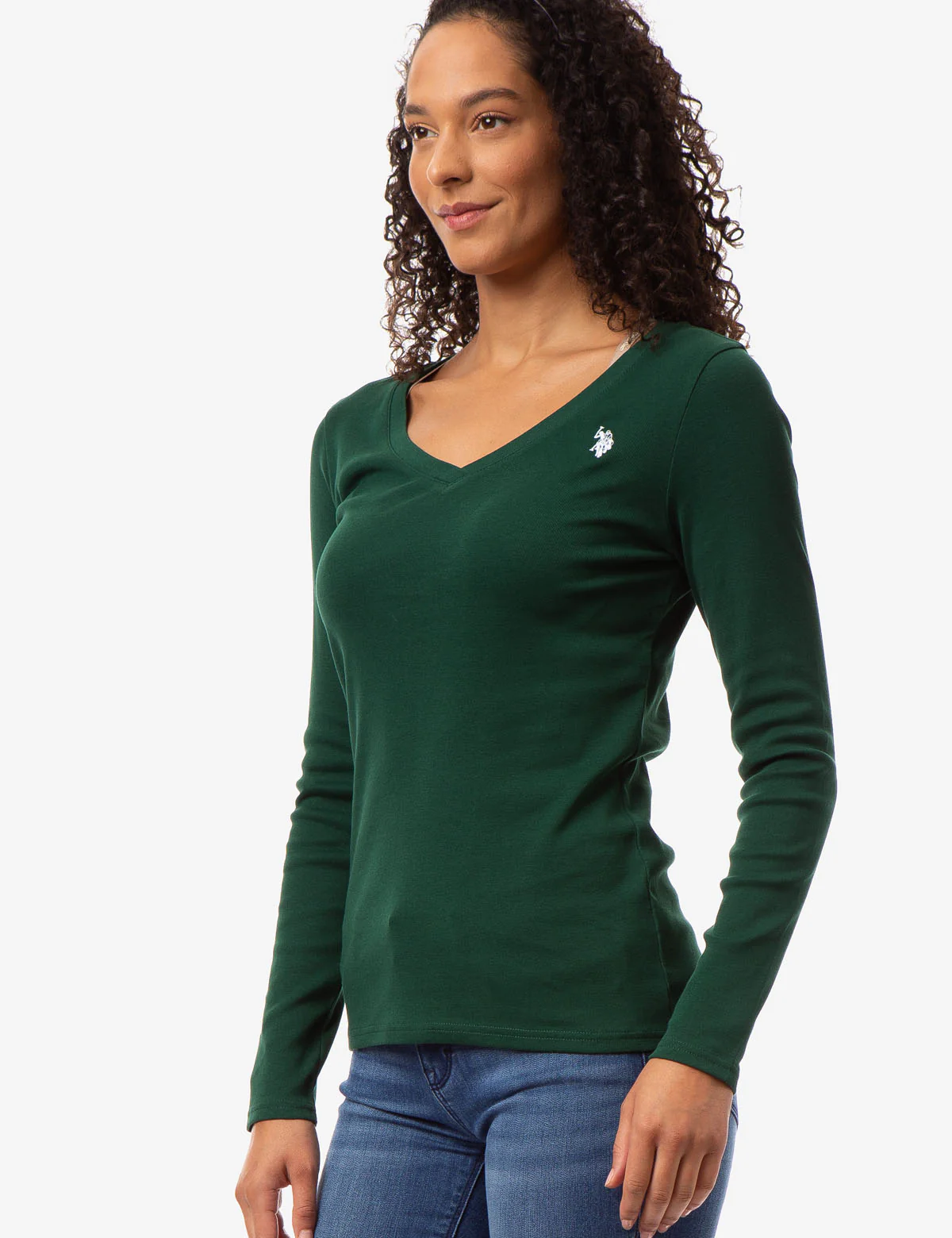 LONG SLEEVE V-NECK T-SHIRT - Image 15