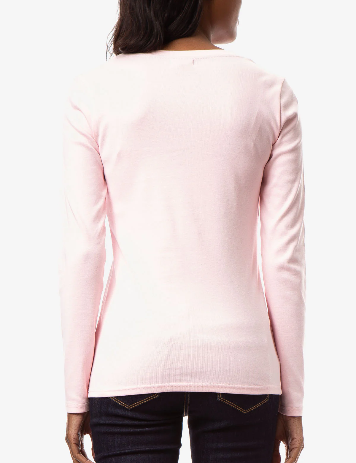 LONG SLEEVE V-NECK T-SHIRT - Image 3