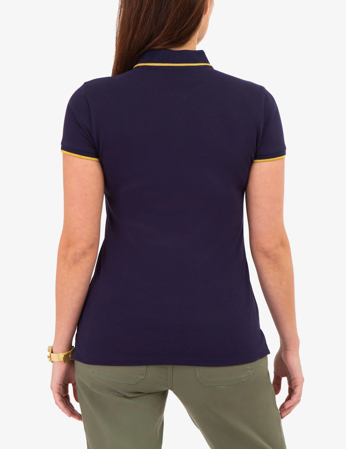 LUREX SCRIPT TIPPED POLO SHIRT - Image 12