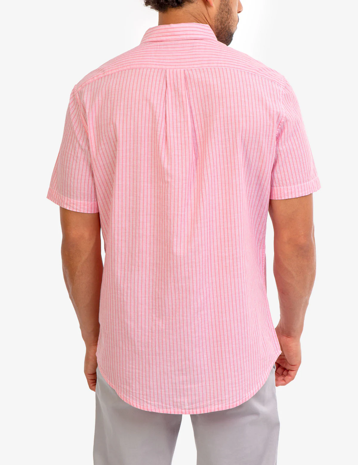 MADRAS STRIPE SHORT SLEEVE SHIRT - Image 11