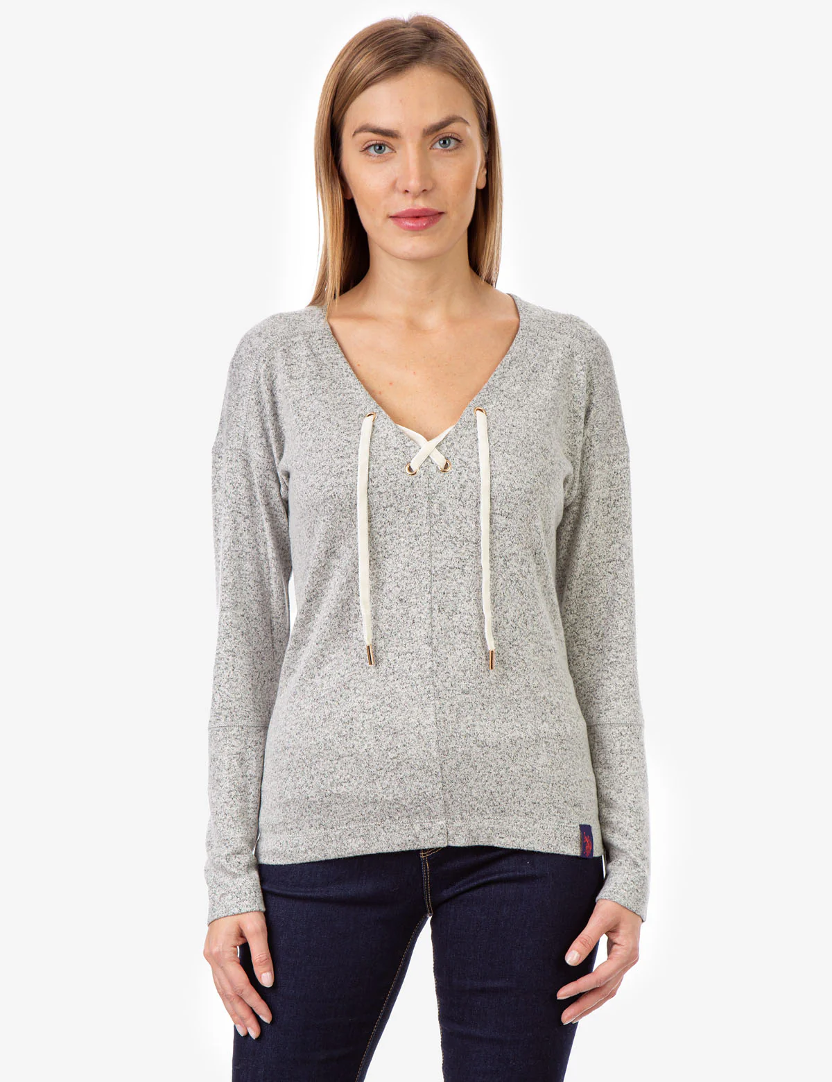 MARLED LACE UP HACCI PULLOVER - Image 3