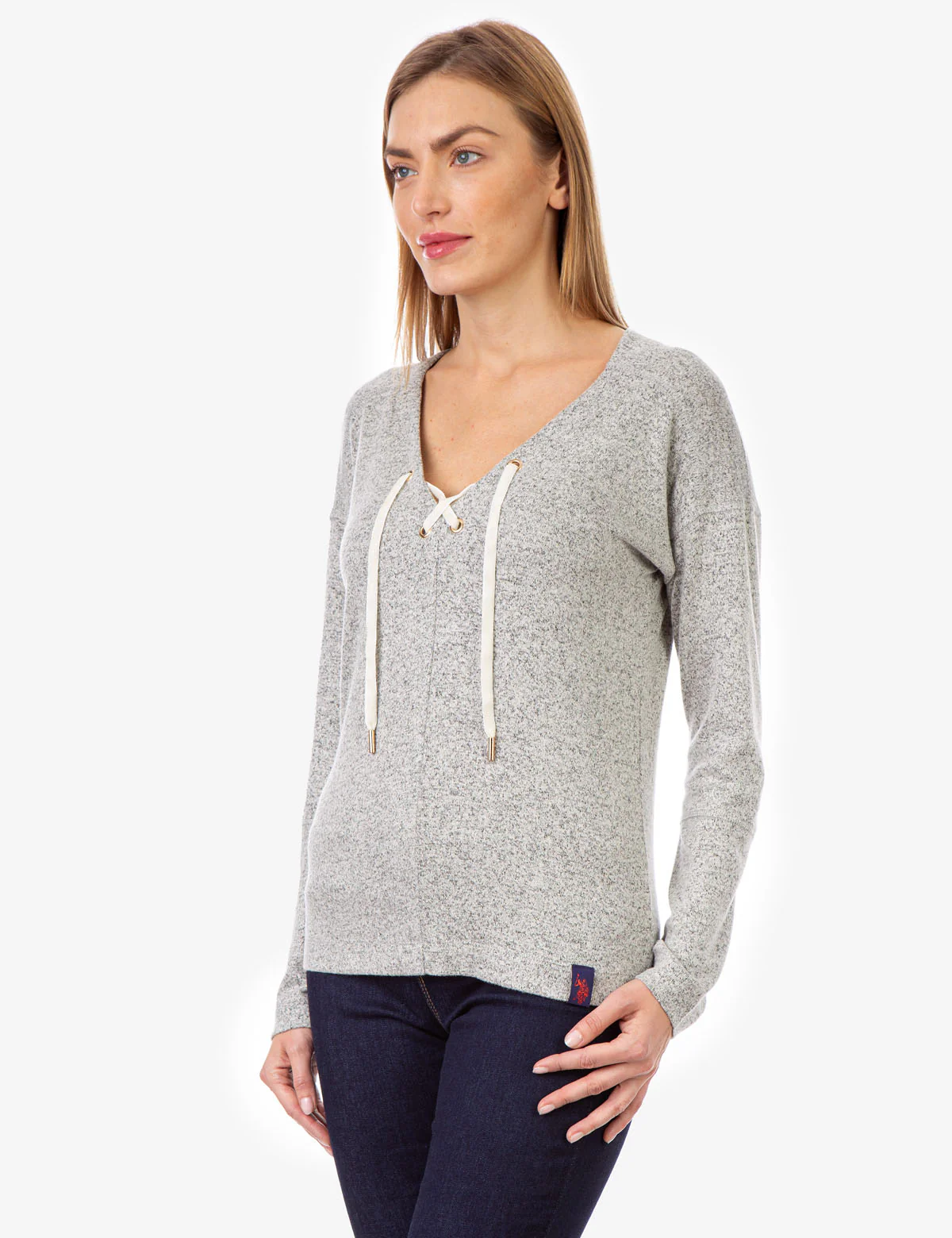 MARLED LACE UP HACCI PULLOVER - Image 4
