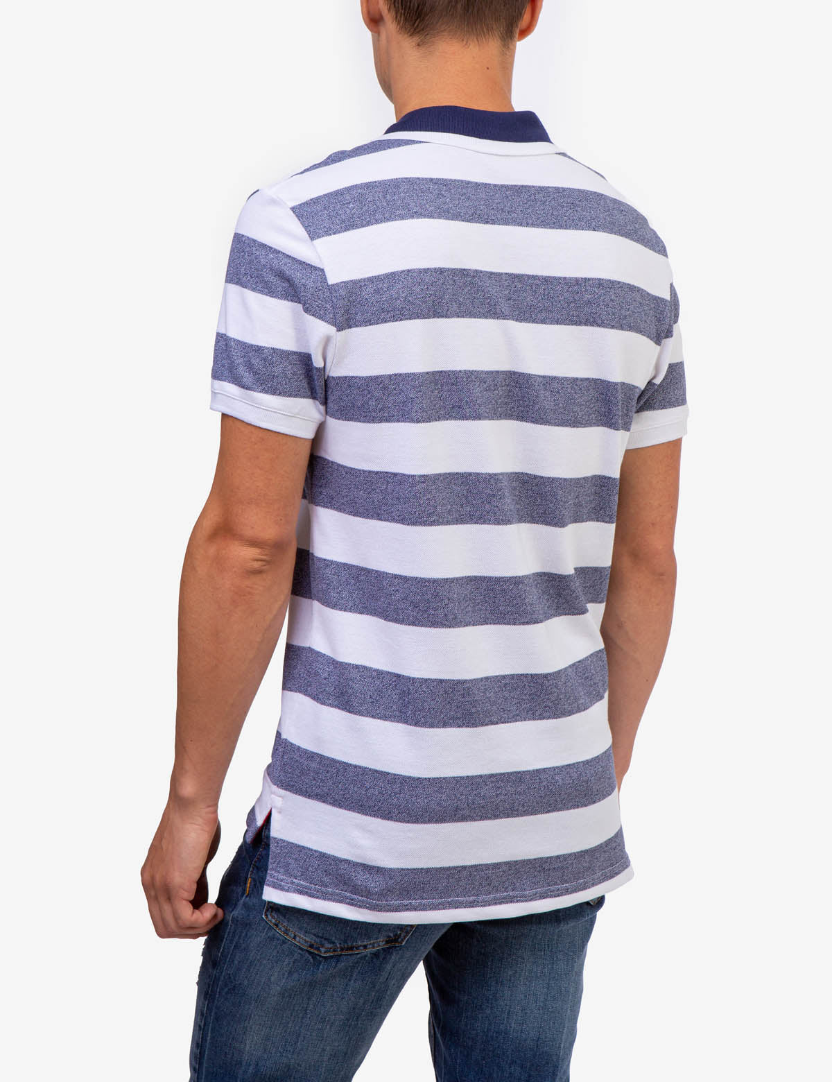 MARLED PIQUE STRIPE POLO SHIRT - Image 18